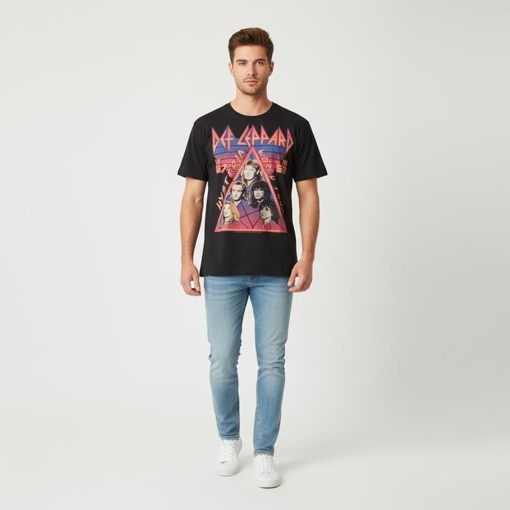 Def Leopard Hysteria 1987/1988 World Tour Tee Size Large
