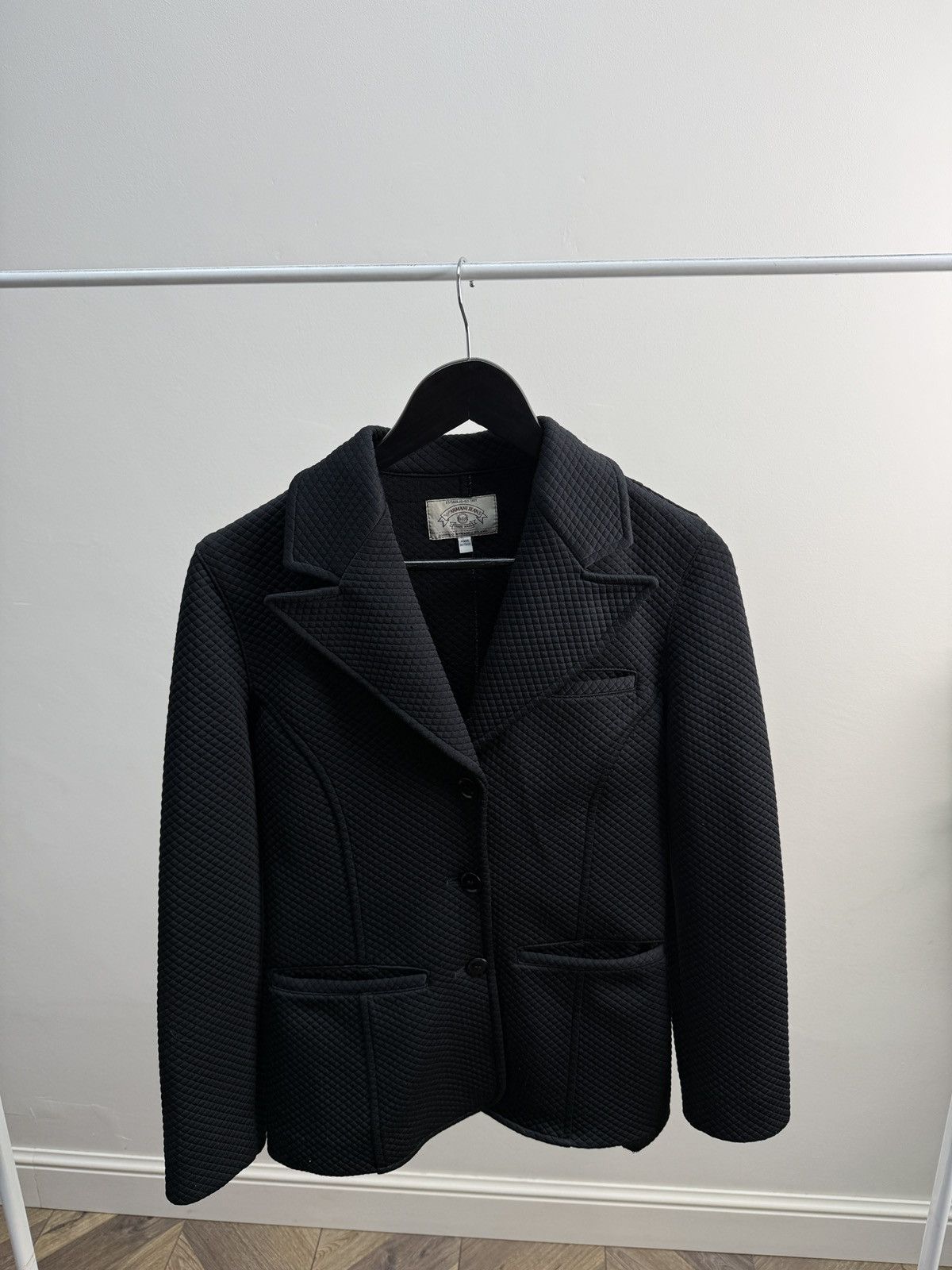 Armani Vintage Armani Jeans Blazer Black Made in Italy Women’s Size S / US 4 / IT 40 - 3 Thumbnail