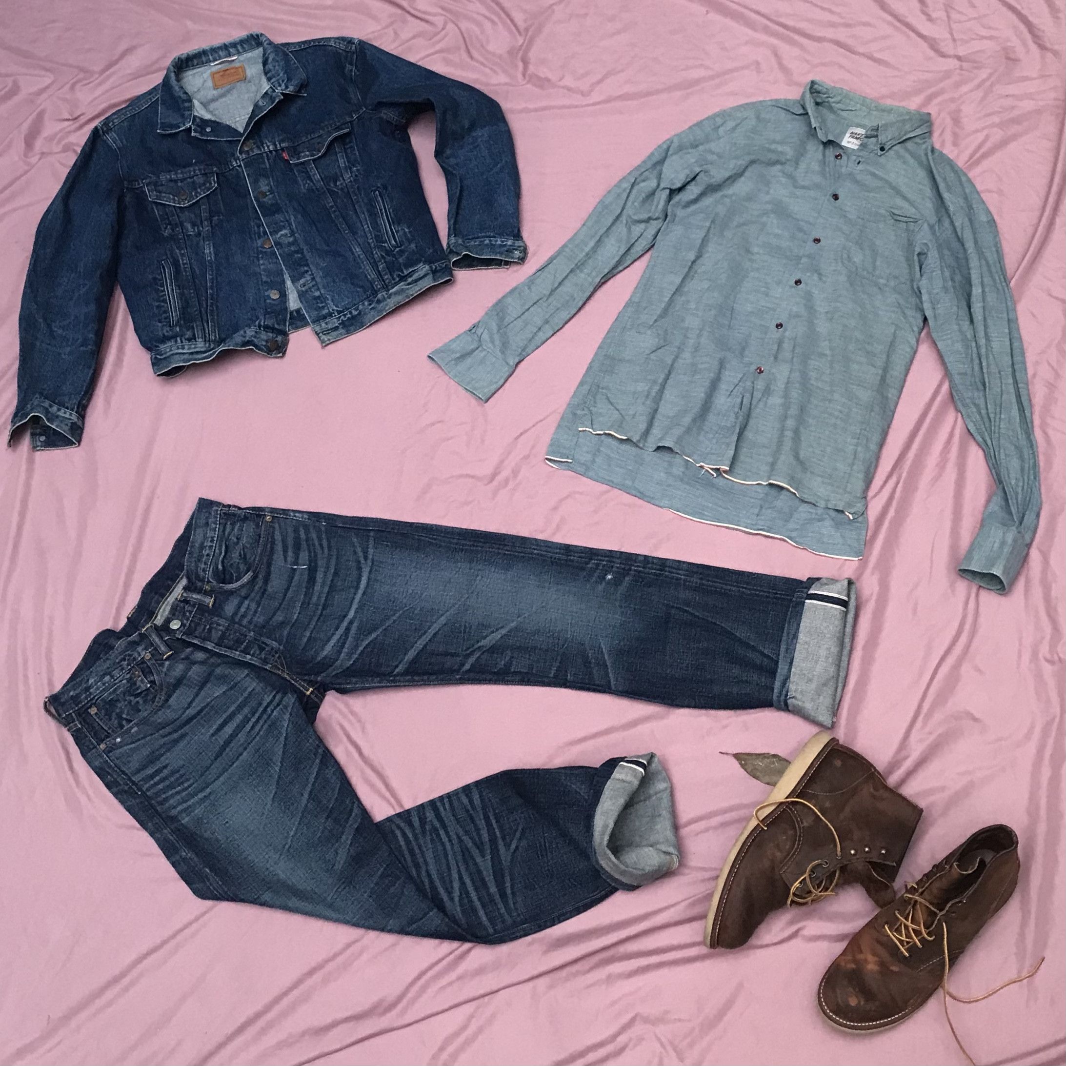 Levi's MADE IN FRANCE LEVIS TYPEIII DENIM TRUCKER JACKET Size US M / EU 48-50 / 2 - 7 Thumbnail