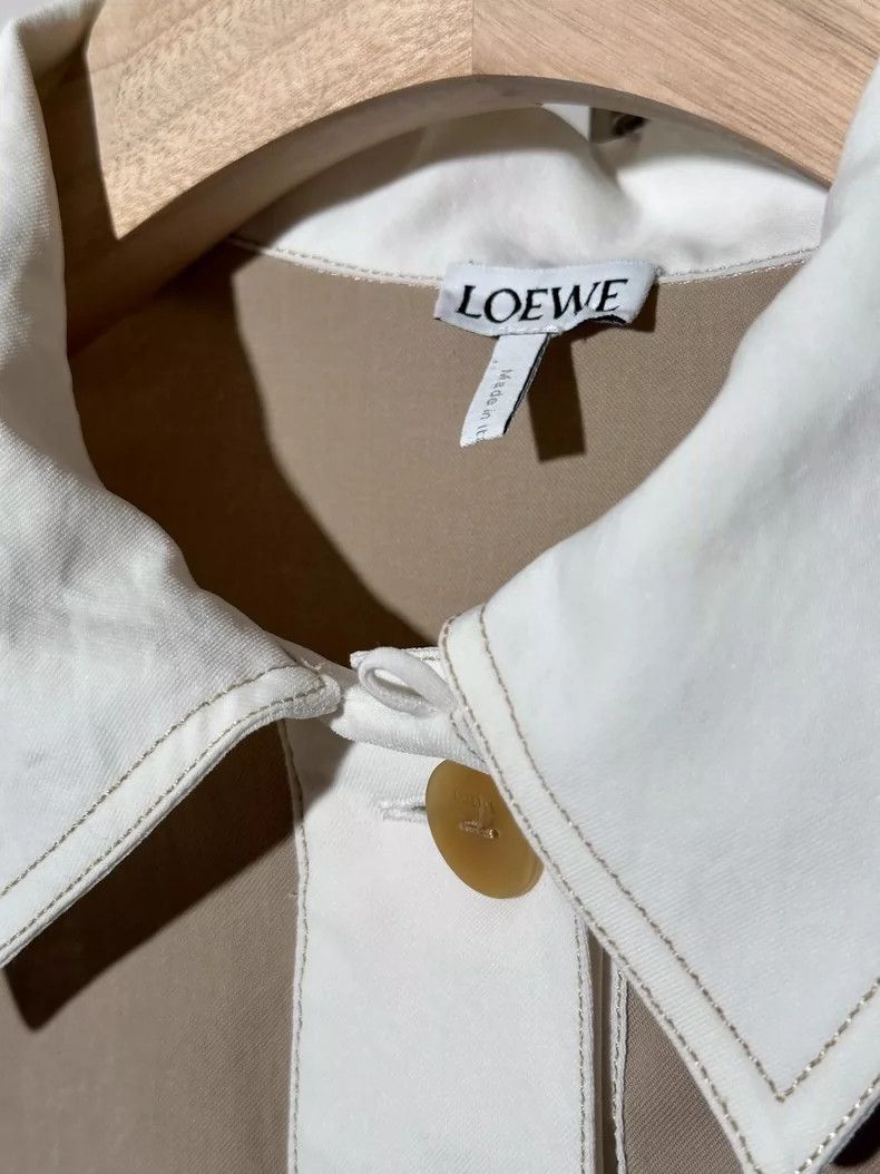Loewe LOEWE Plaid polo collar shirt Size L / US 10 / IT 46 - 3 Thumbnail