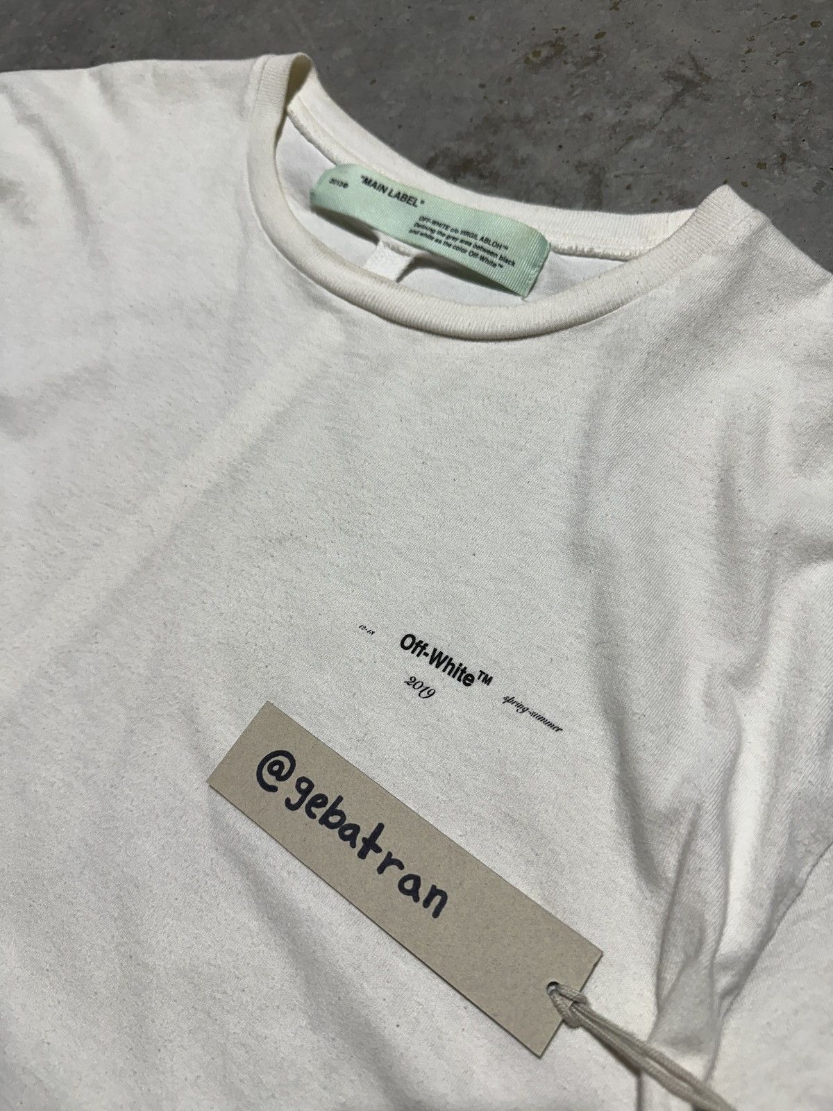 Off-White Off-White Painted Arrows Tee Small Size US S / EU 44-46 / 1 - 4 Thumbnail