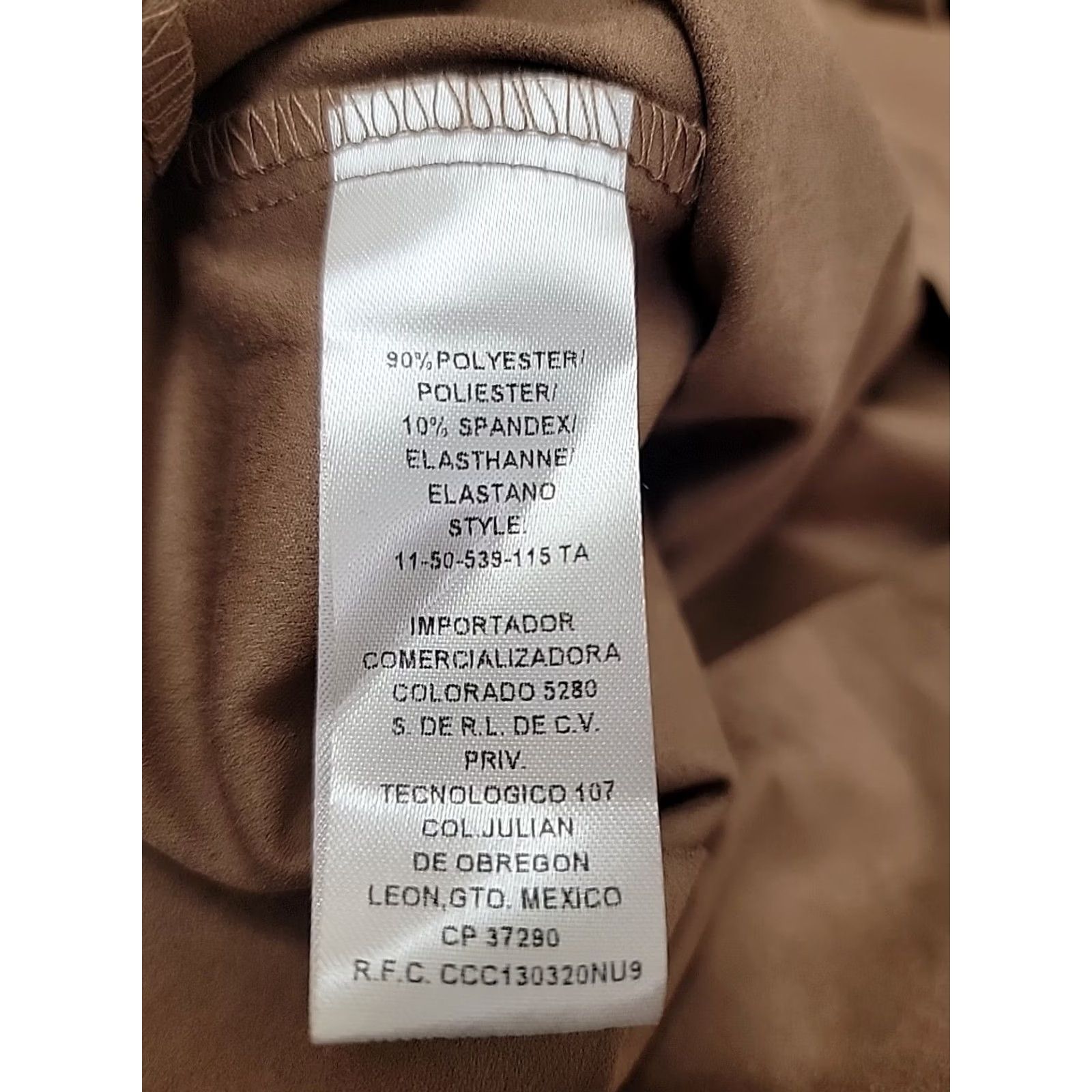 Stetson Stetson Shirt Jacket Belted Brown Womens M Medium Faux Suede Spandex Polyester Belted Size M / US 6-8 / IT 42-44 - 8 Thumbnail