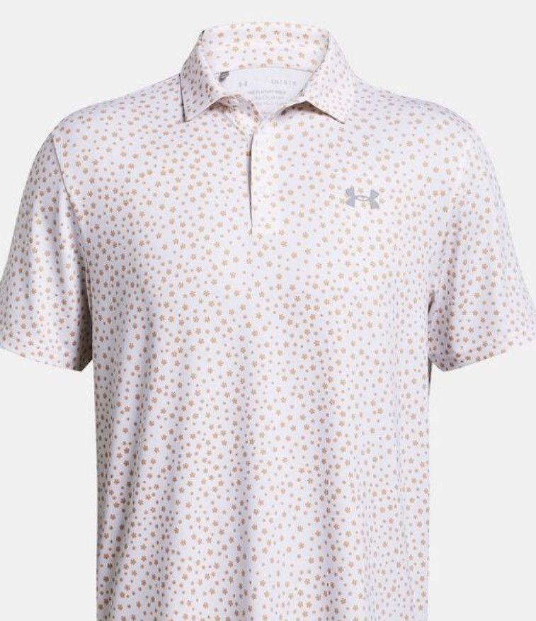 New Under Armour Playoff golf shirt Loose Fit Mens short