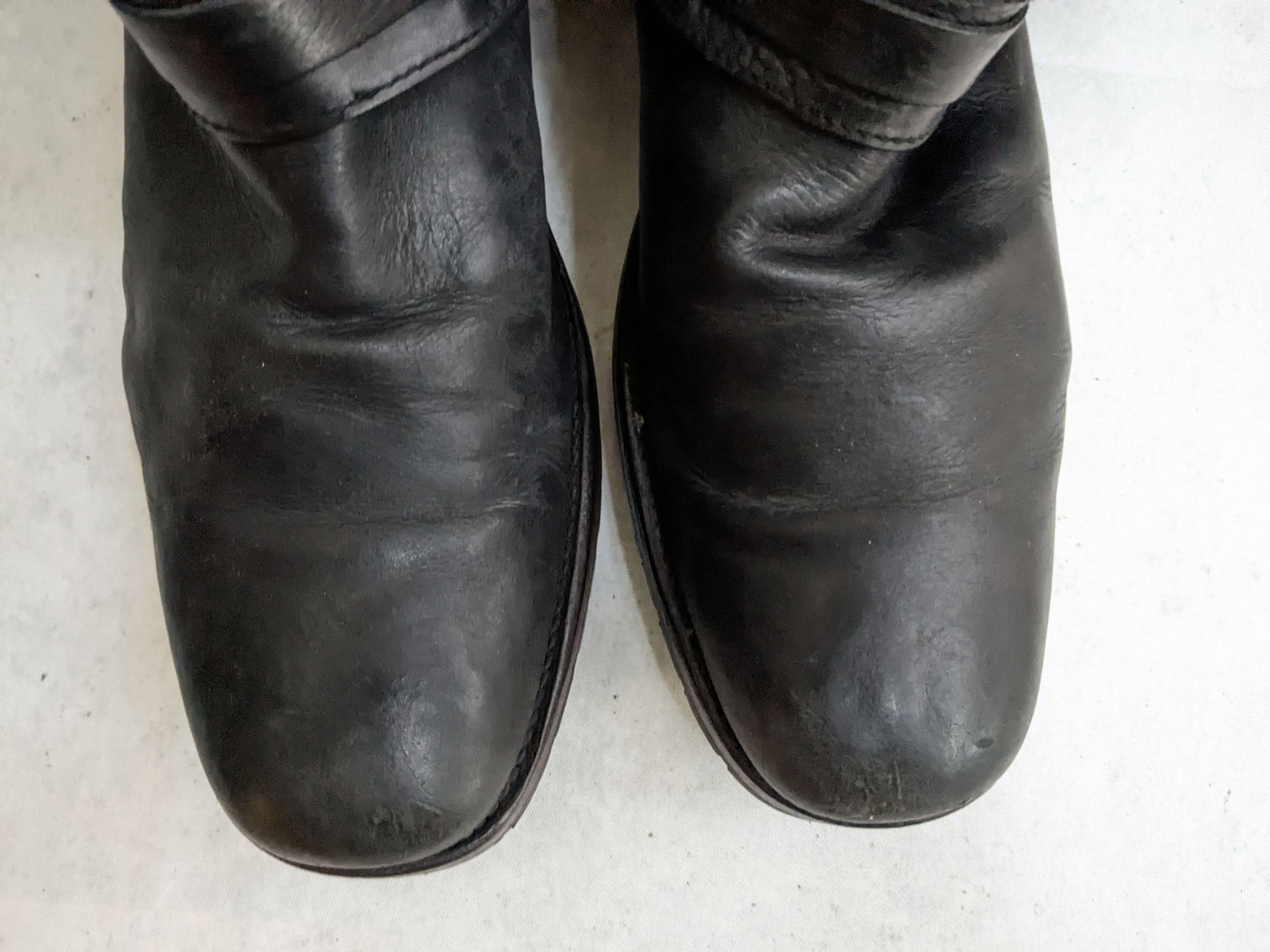 Frye Frye Harness Boots Black 9.5 D Leather Size US 9.5 / EU 42-43 - 4 Thumbnail