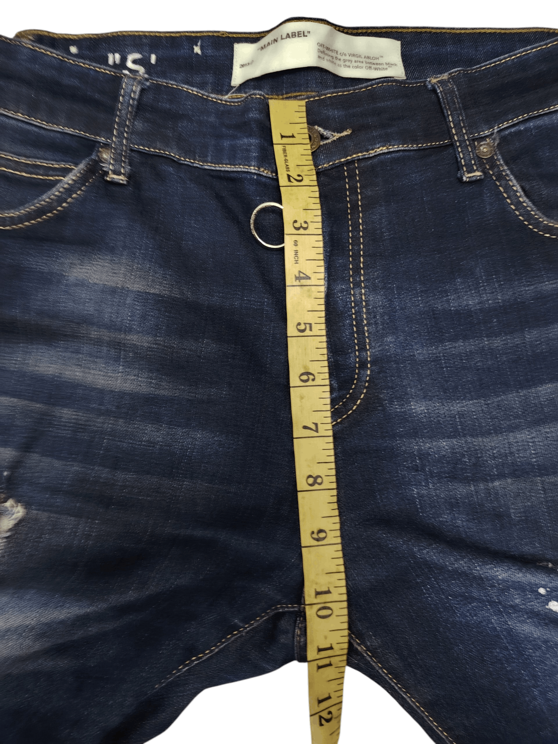 Off-White Off-White Distressed Jeans Size US 34 / EU 50 - 16 Thumbnail