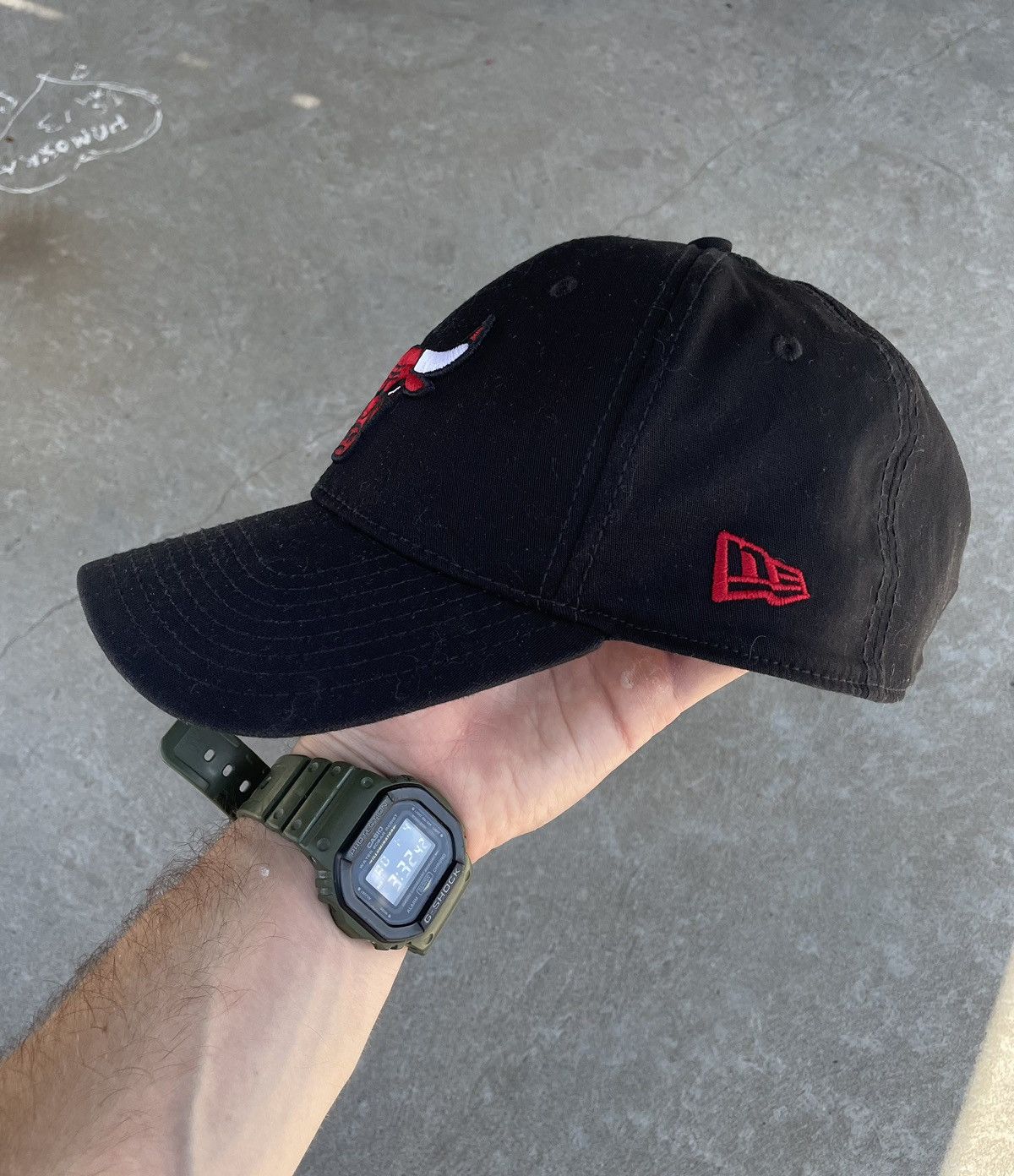 NBA × New Era New Era Chicago Bulls NBA Y2K Hip Hop Rap Hat Cap Size ONE SIZE - 2 Thumbnail