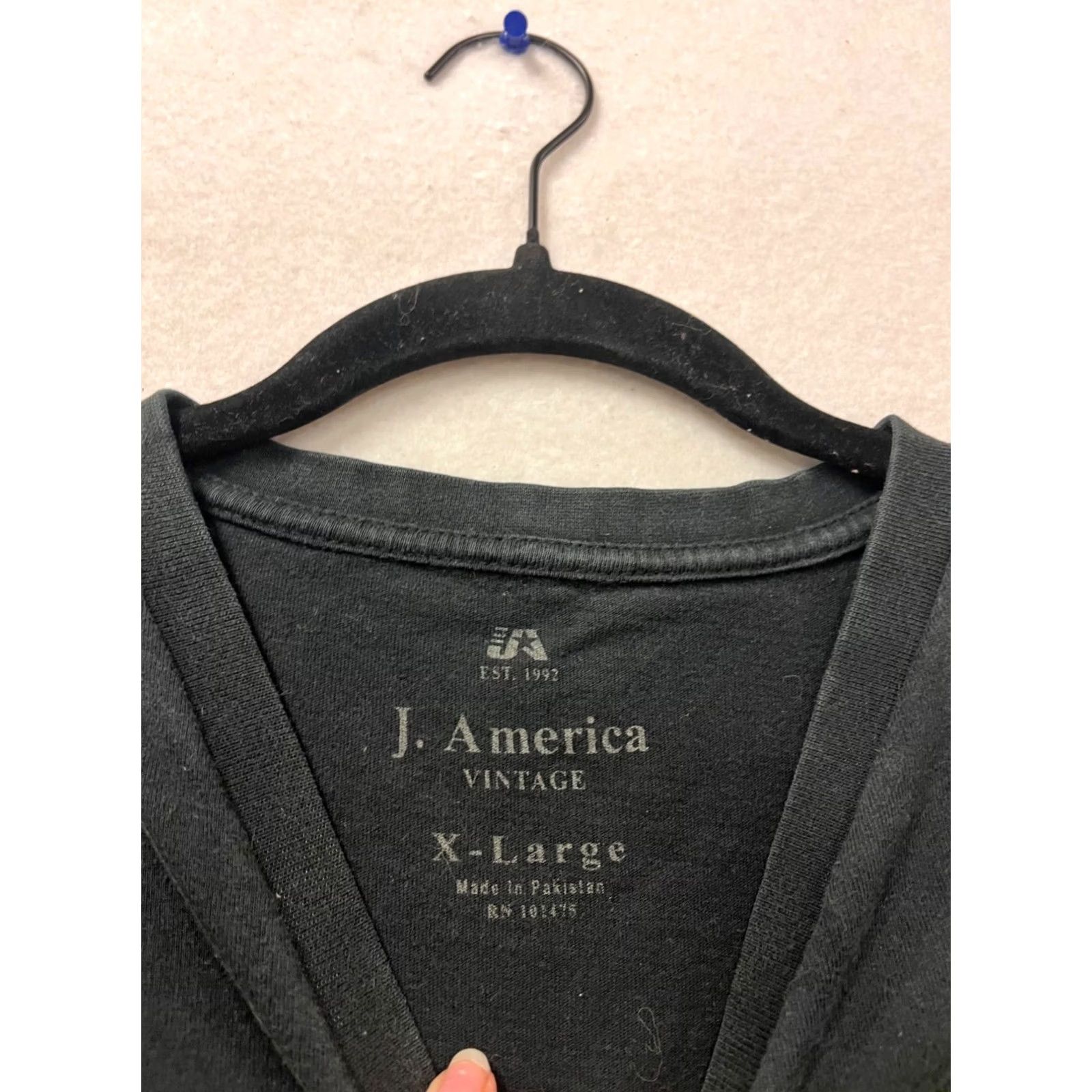 X-LARGE J. America Vintage Arcticwear T-Shirt XL Black Mens X-Large Graphic Design Size US XL / EU 56 / 4 - 3 Thumbnail
