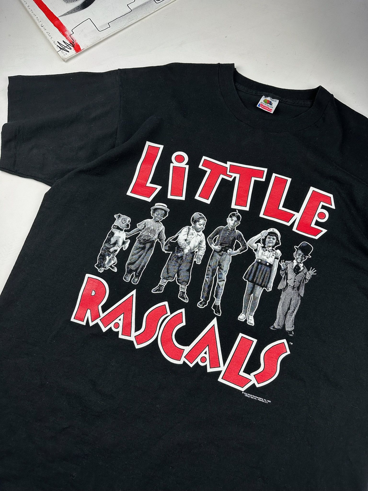 Vintage Vintage 1991 Buckwheat Little Rascals Tee movie tshirt Size US XL / EU 56 / 4 - 6 Thumbnail