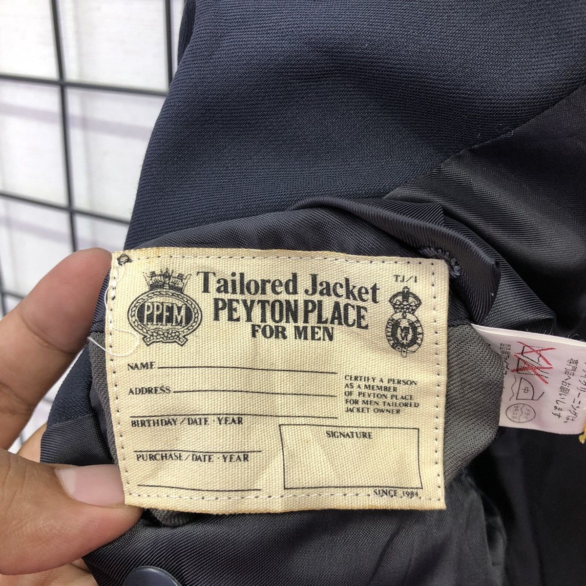 PPFM PPFM Manic Tailored Jacket Blazer For Men Size 46R - 17 Thumbnail