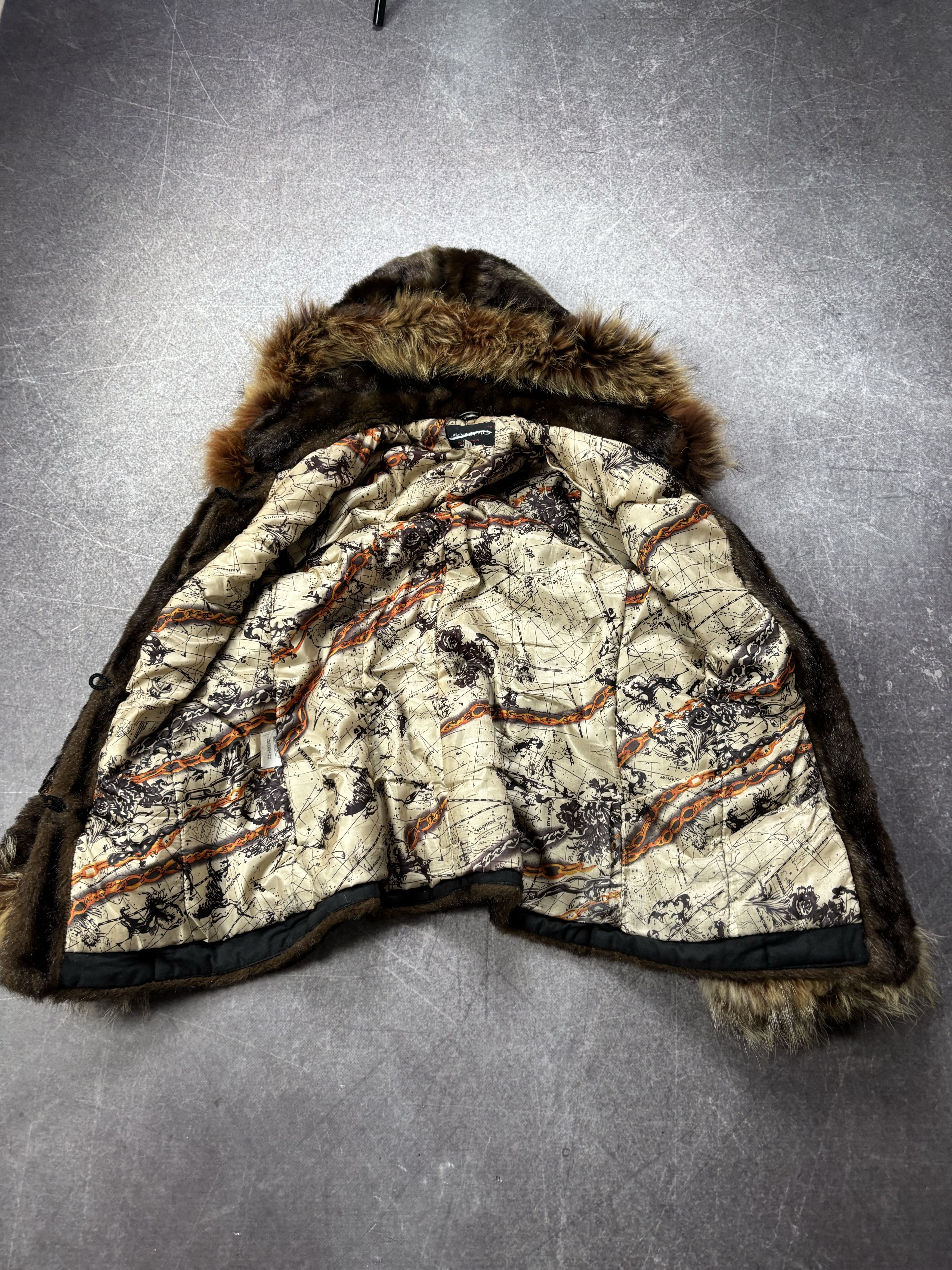 Yohji Yamamoto 80-90S YOHJI YAMAMOTO STYLE LUXURY FAUX FUR COAT JACKET Size M / US 6-8 / IT 42-44 - 6 Thumbnail