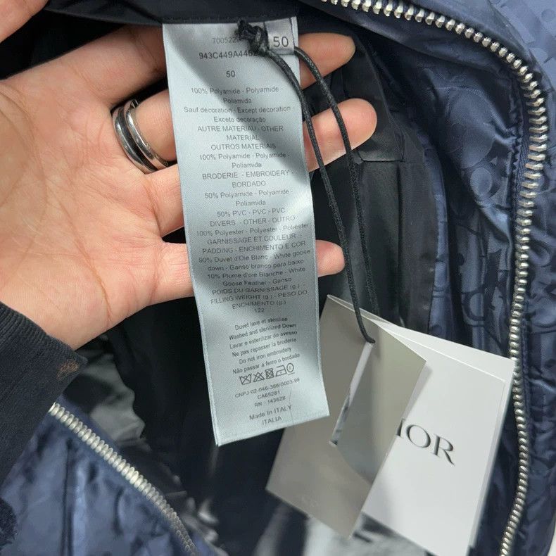 Dior Dior Classic Oblicque old flower full print logo down jacke Size US M / EU 48-50 / 2 - 5 Thumbnail