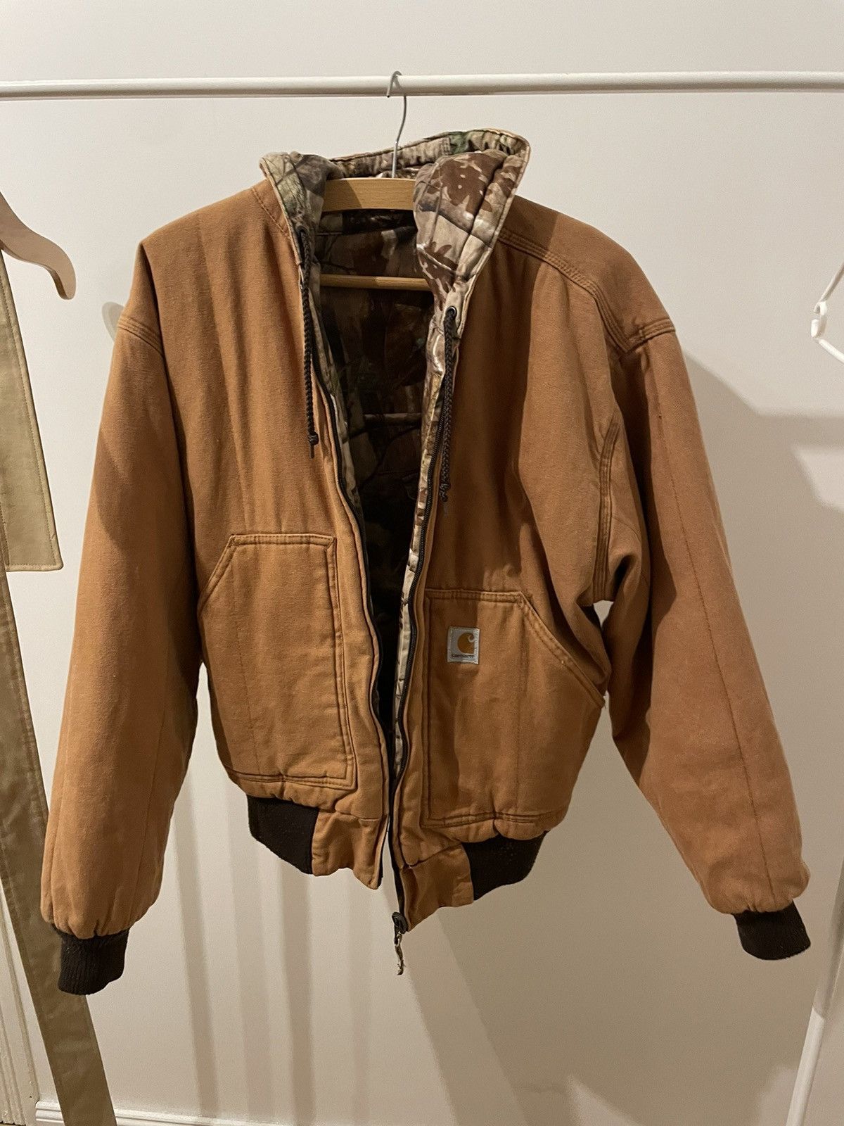 Carhartt Vintage carhatt x real tree reversible jacket Size US L / EU 52-54 / 3 - 2 Thumbnail