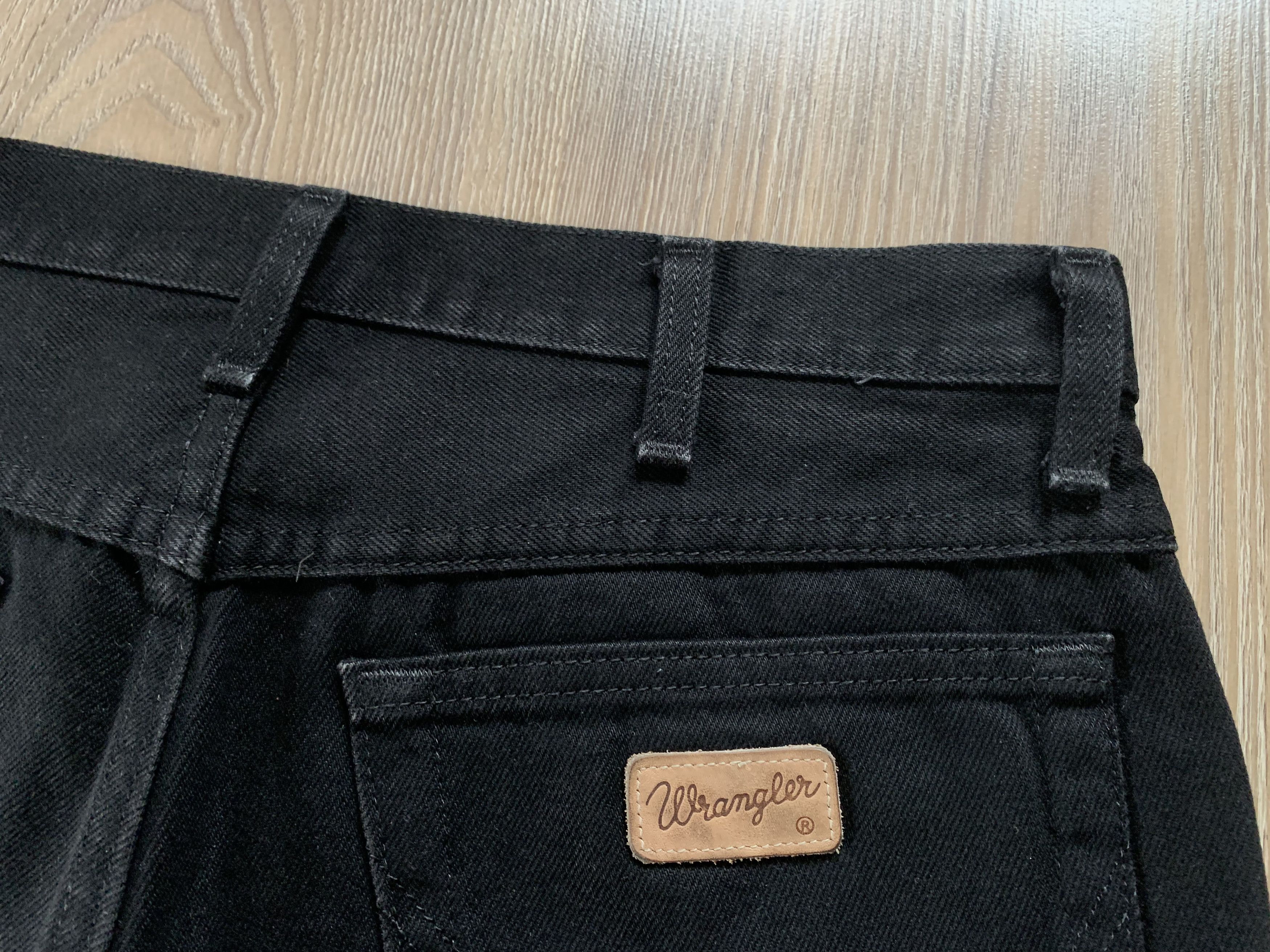 Wrangler Vintage Wrangler Black Denim Jeans Size US 34 / EU 50 - 8 Thumbnail