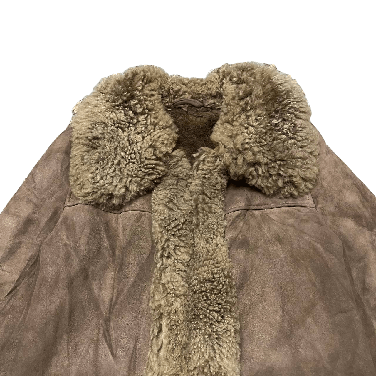 Vintage Vintage Sheepskin Leather Jacket Shearling Size US M / EU 48-50 / 2 - 2 Thumbnail