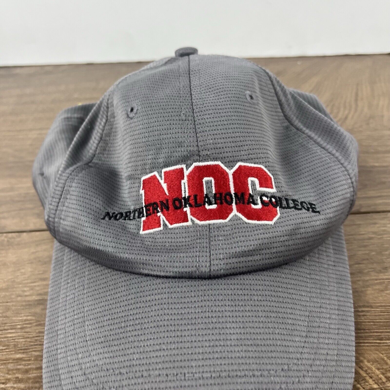 Other Northern Oklahoma College Hat NOC Hat Gray Adjustable Hat Ad Size ONE SIZE - 6 Thumbnail