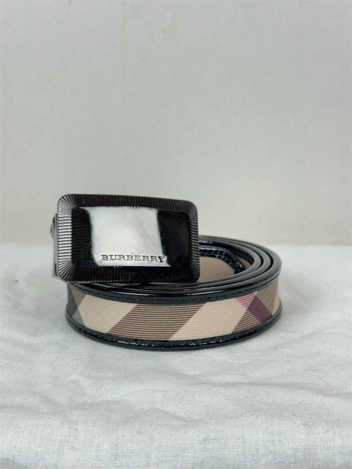Burberry Leather belt Burberry y2k original luxury casual item Size ONE SIZE - 2 Thumbnail
