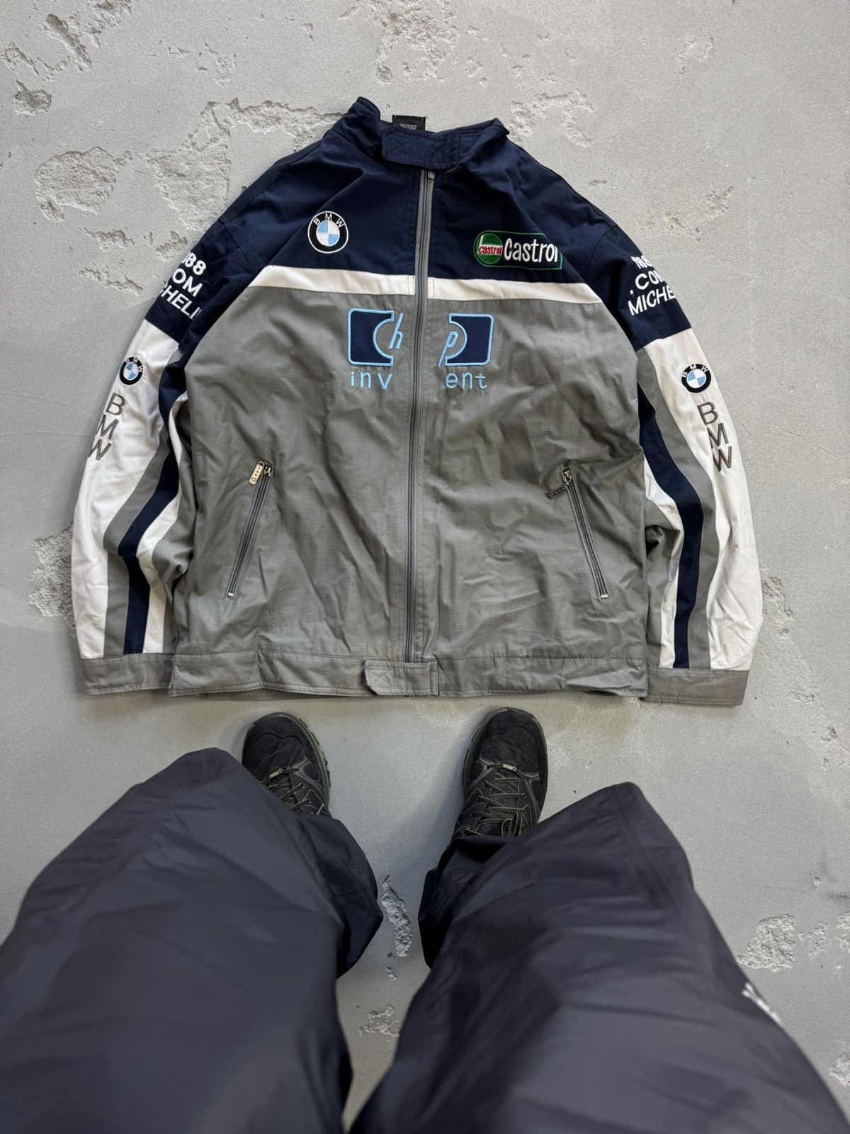 BMW × Vintage Rare ! BMW Williams M F1 Vintage Racing Jacket HP Invent Size US XL / EU 56 / 4 - 1 Thumbnail