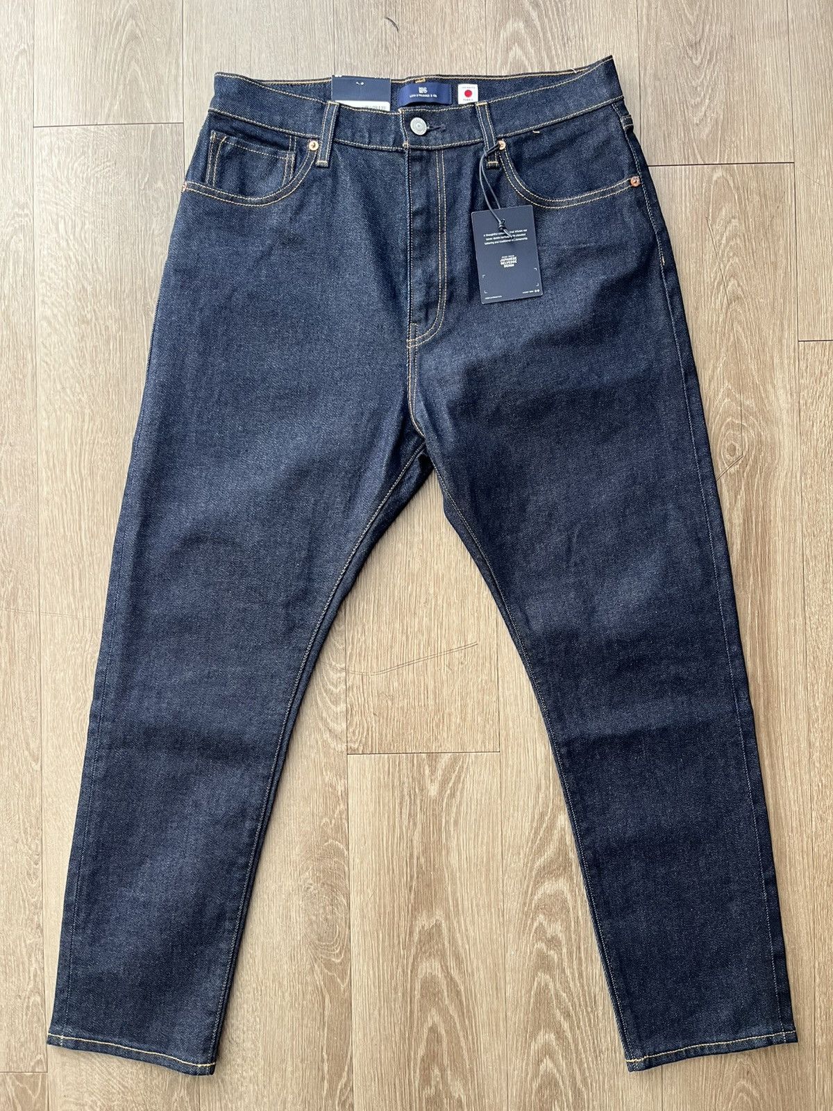 Levi’s High-Rise Slim Selvedge Denim Blue Tab 31x27