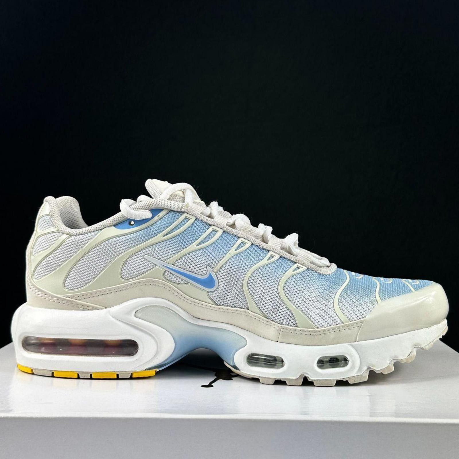 Nike Nike Air Max Plus TN “White/Blue/Yellow” — US 8.5 Size US 8 / IT 38 - 2 Thumbnail