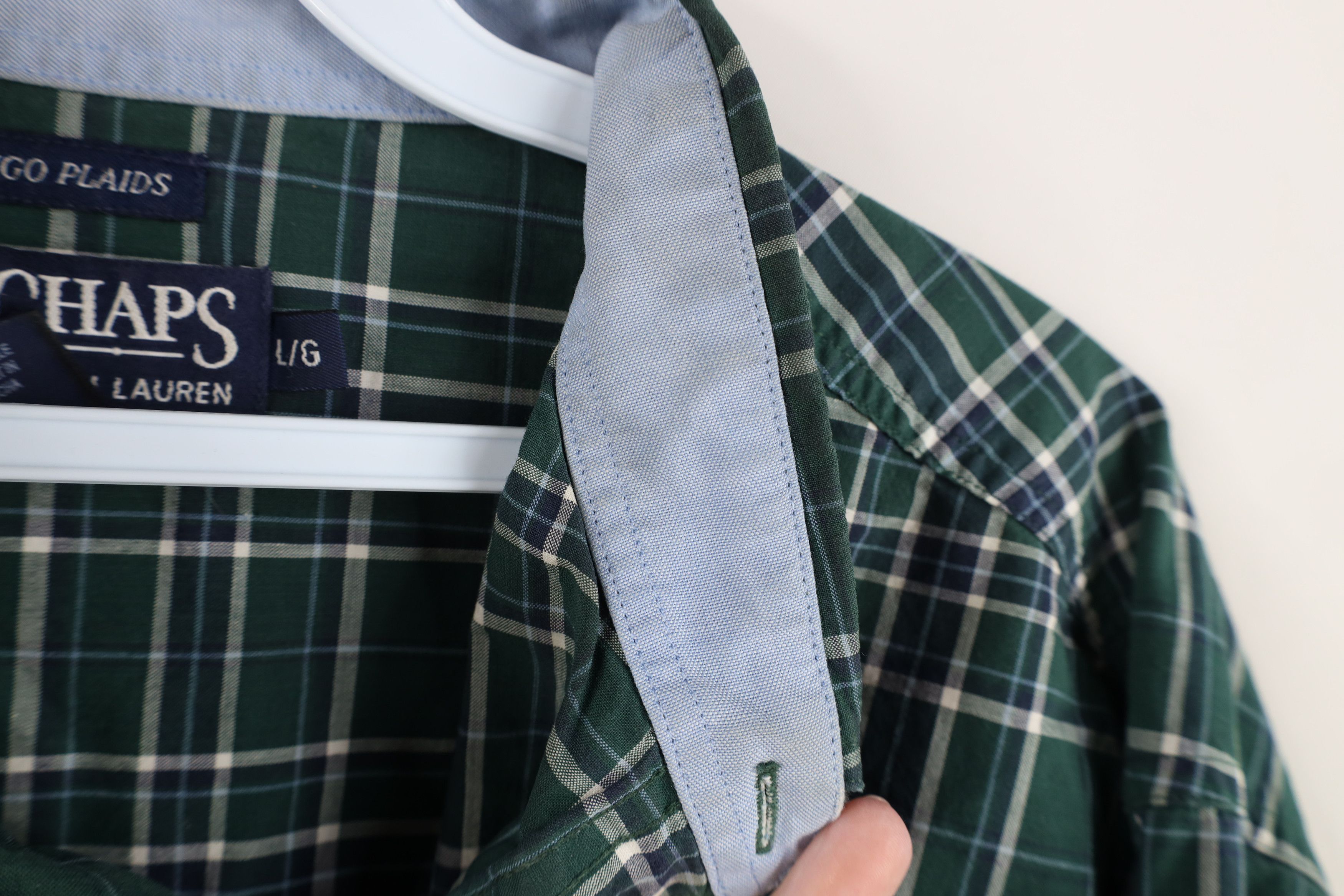 Ralph Lauren Vintage 90s Chaps Ralph Lauren Collared Button Down Shirt Size US L / EU 52-54 / 3 - 8 Thumbnail