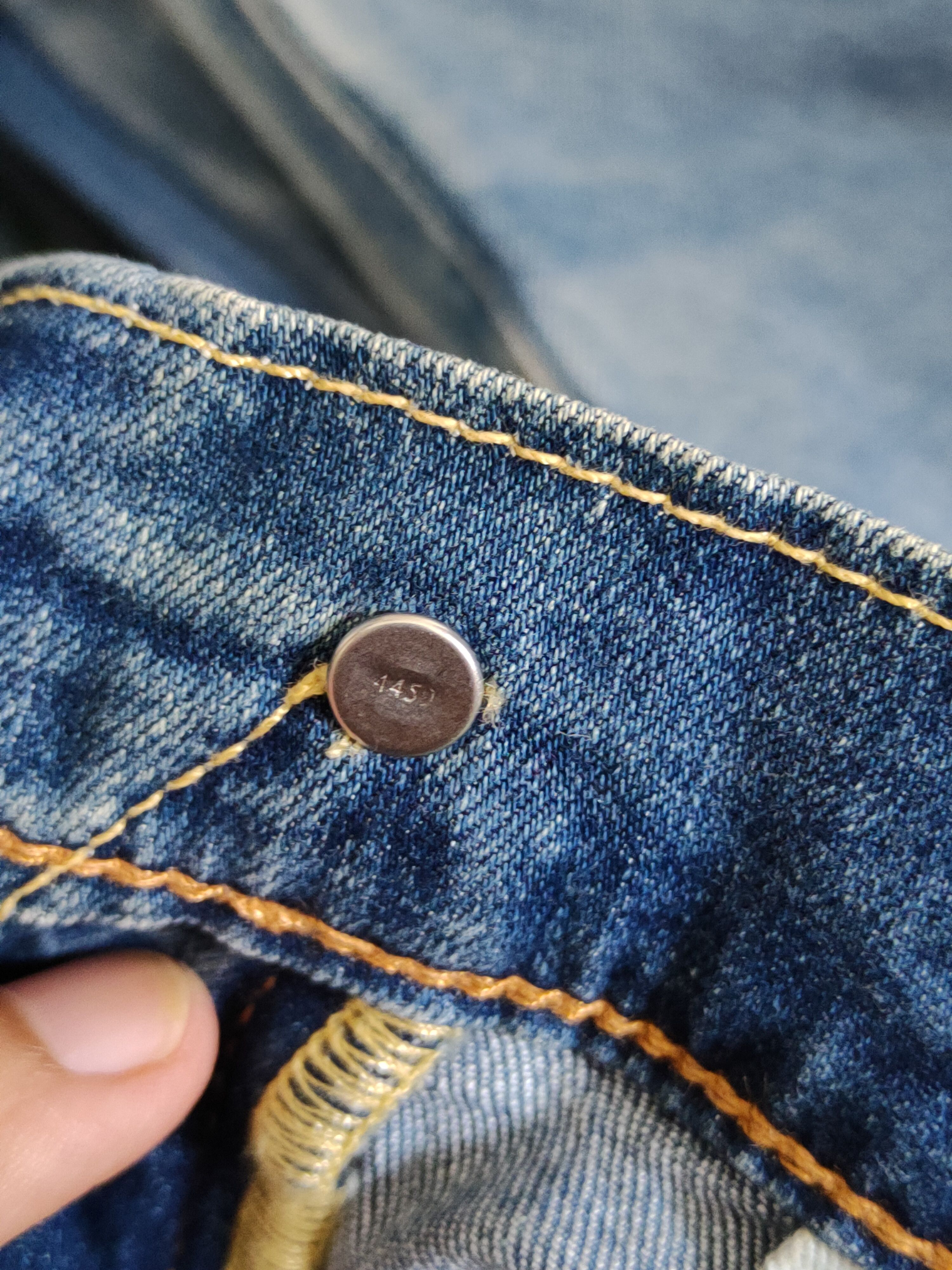 Japanese Brand × Levi's Levi's Blue Faded Distressed Ripped Jeans #S1835 Size US 34 / EU 50 - 16 Thumbnail
