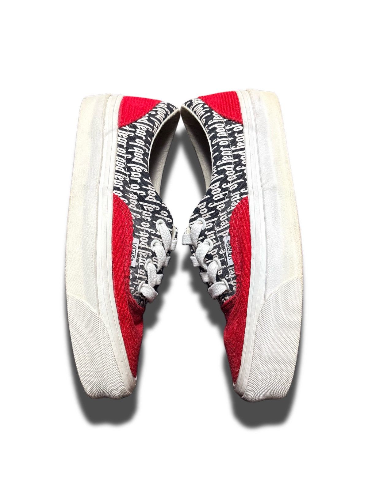 Fear of God x Vans Era 95 Dx red Shoes Size Men's 5