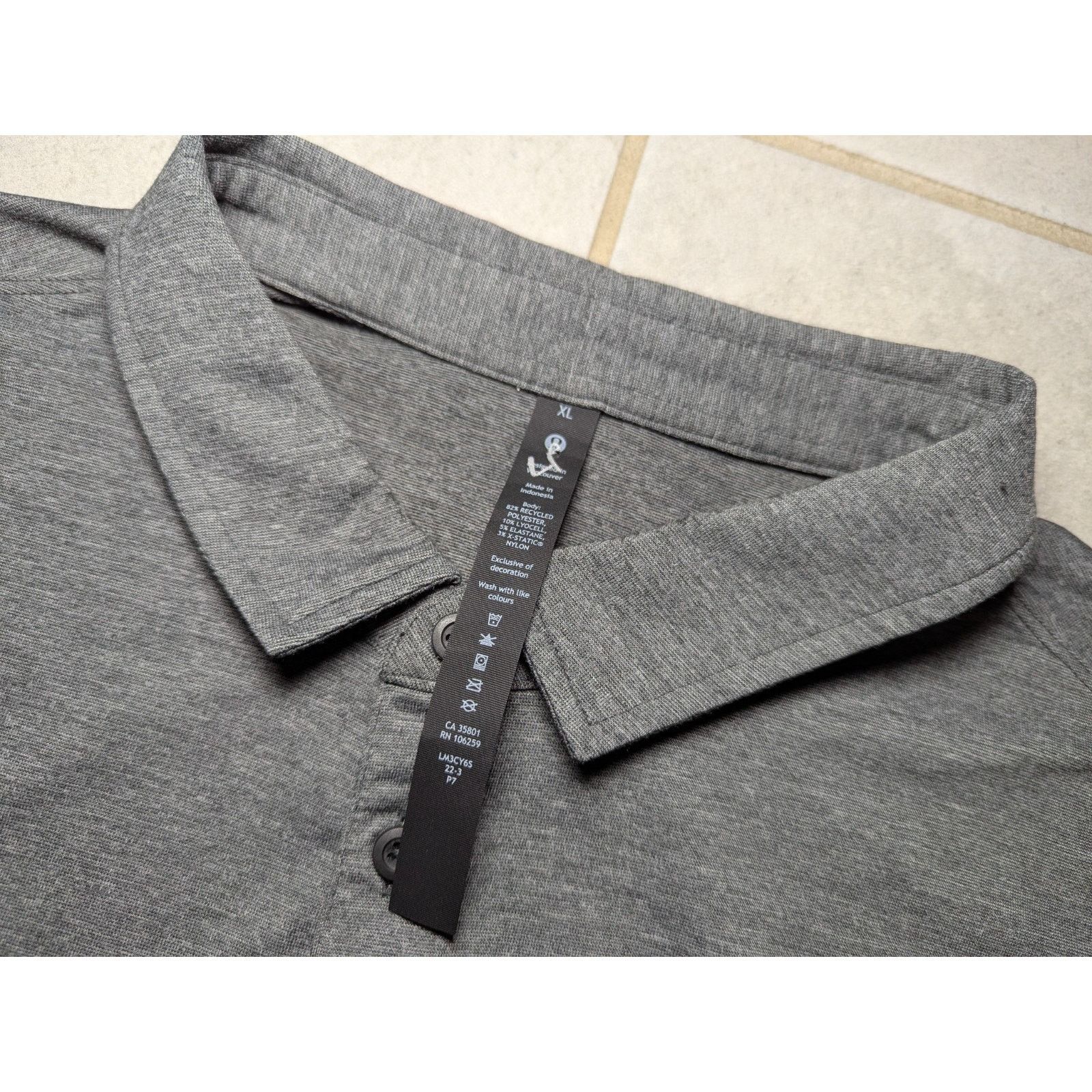 Lululemon Lululemon Men's XL USC Trojans Evolution Polo Shirt Gray Size US XL / EU 56 / 4 - 4 Thumbnail