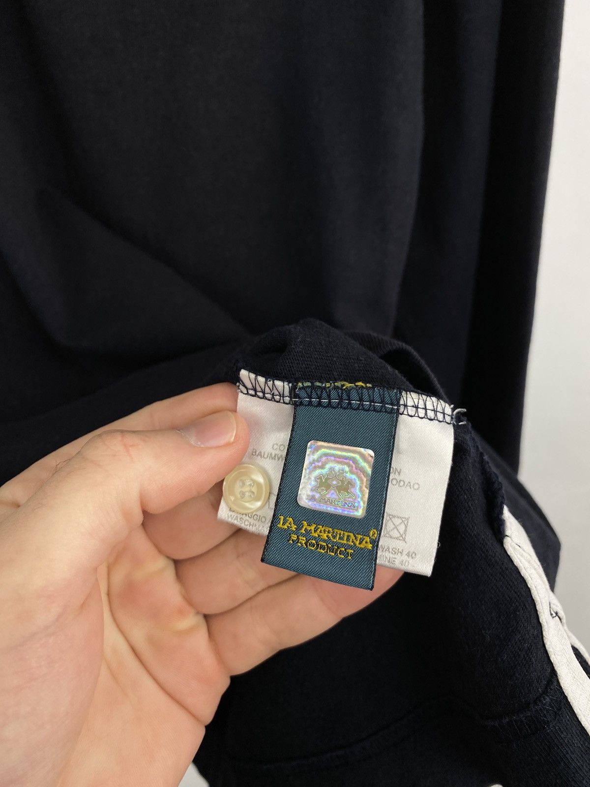 La Martina 🇺🇸 Vintage 90s La Martina Argentino Polo Longe Sleeve Rare Size US M / EU 48-50 / 2 - 7 Thumbnail