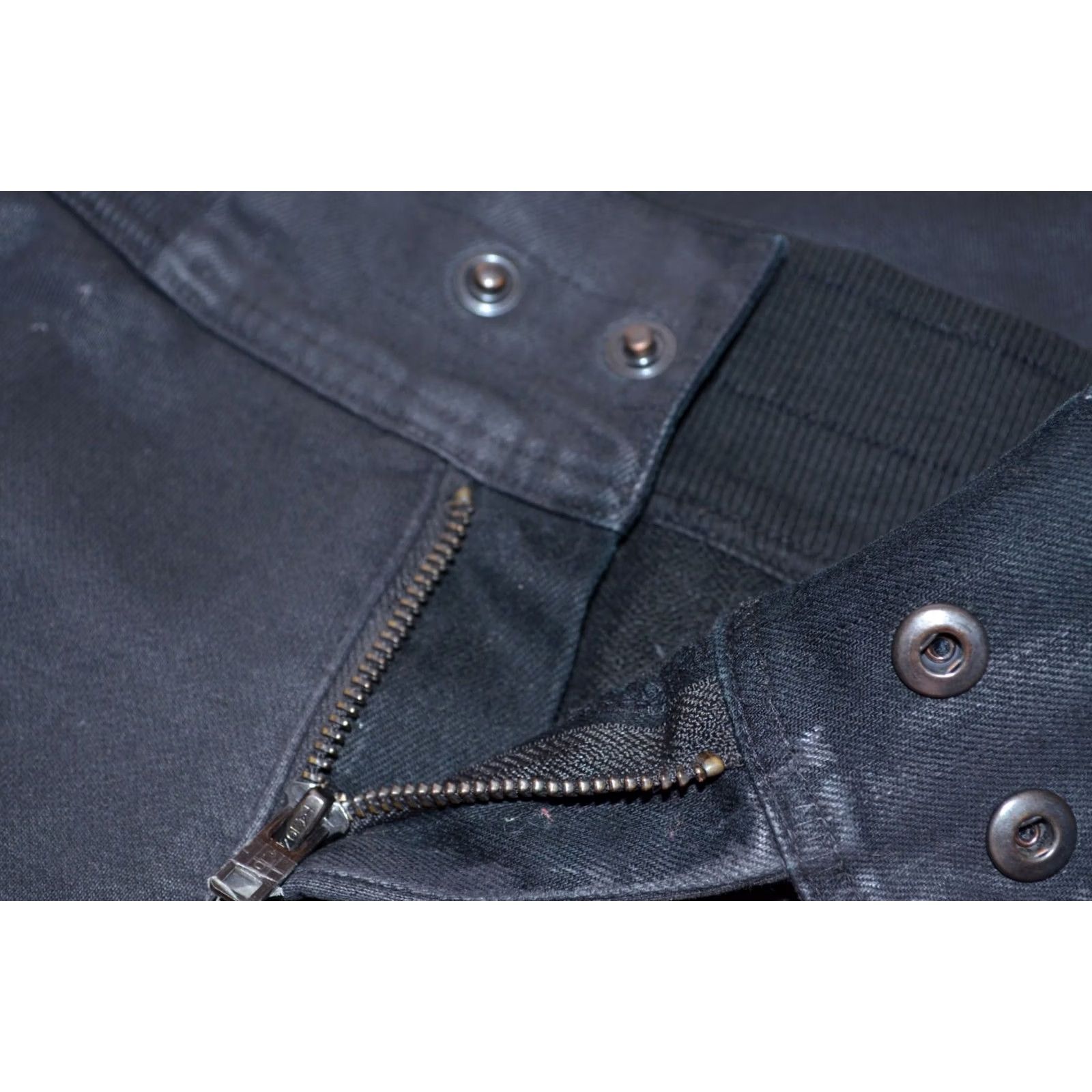 Polo Ralph Lauren Polo Ralph Lauren Women's Black Pants Trousers XS Wet Look Size 26" / US 2 / IT 38 - 6 Thumbnail