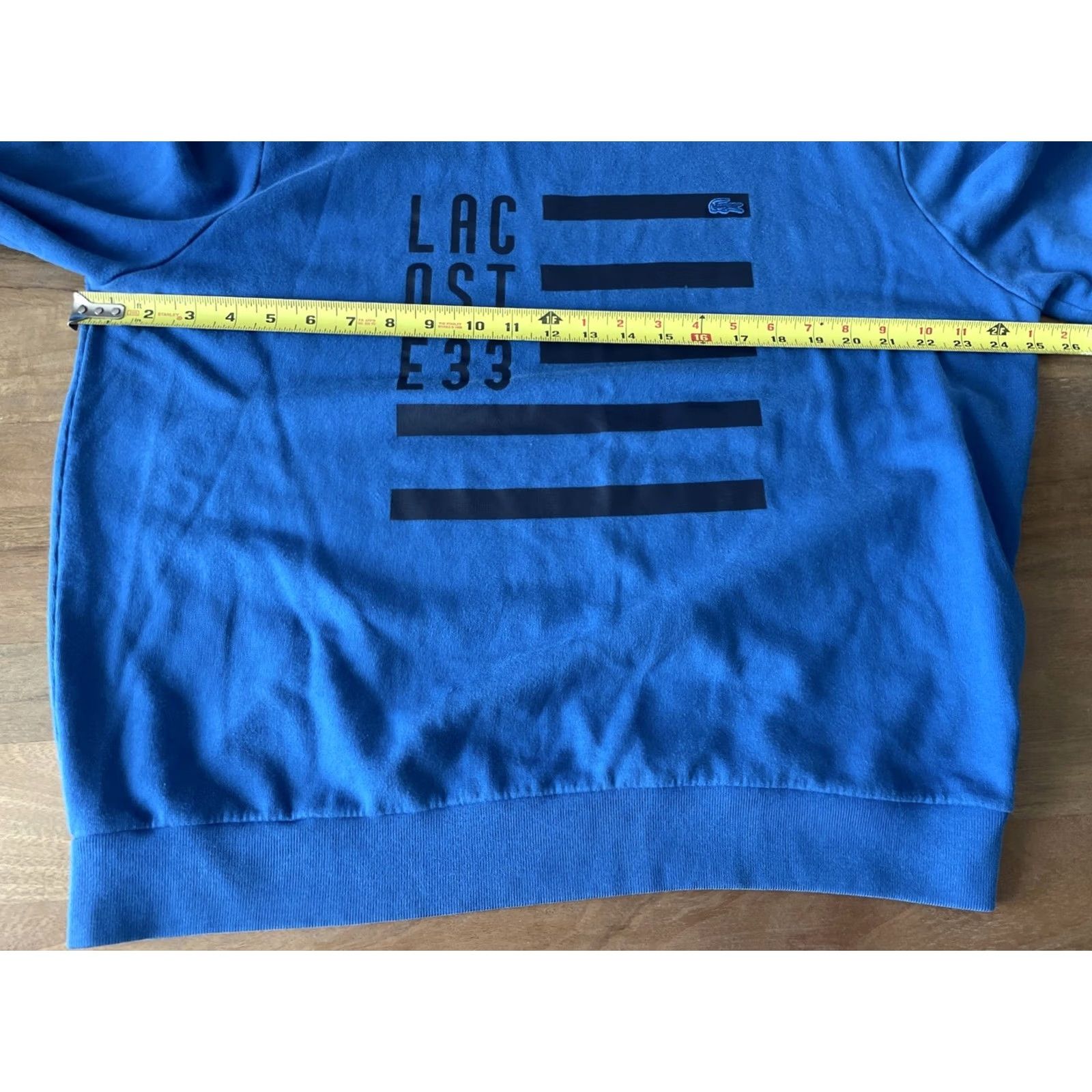 Lacoste Lacoste Blue Crewneck Sweatshirt Mens Size 6 Long Sleeve Pullover USA Flag Logo City Classic Hip Hop Outdoor Preppy USA Logo Pullover Sweatshirt Mens Size US S / EU 44-46 / 1 - 7 Thumbnail