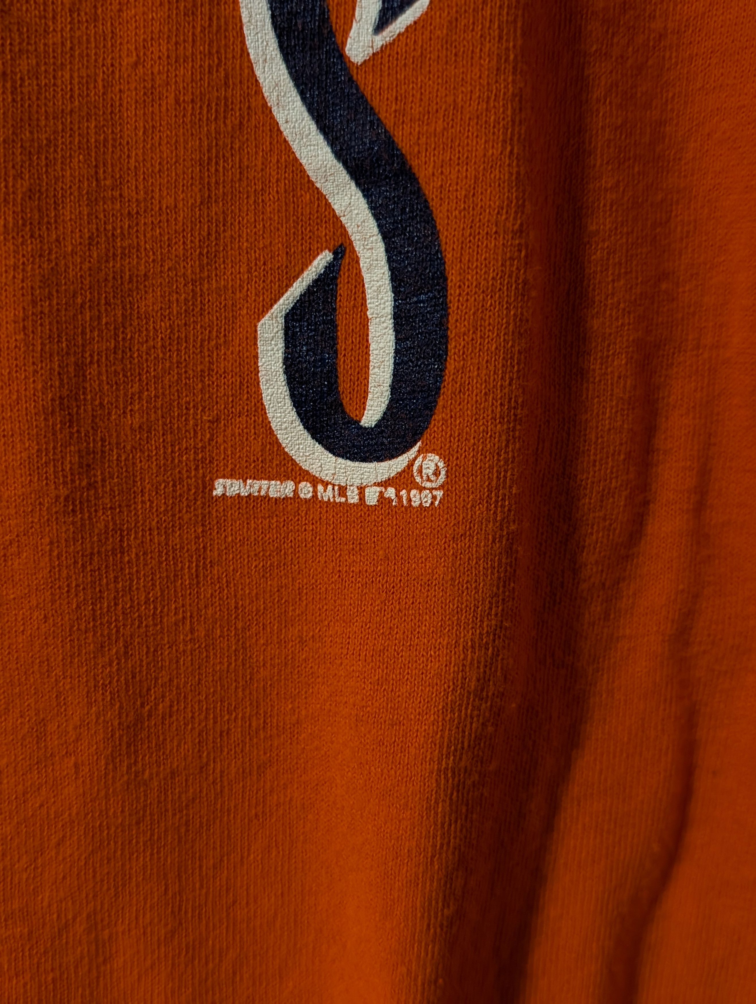 MLB Vintage 1997 New York Mets Starter MLB Baseball T-Shirt Size US L / EU 52-54 / 3 - 3 Thumbnail