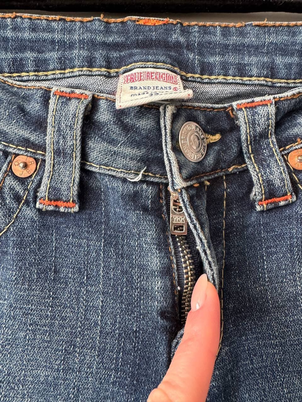 Lil Uzi Vert × True Religion Vintage True Religion Lilly denim jeans Size 29" - 8 Thumbnail