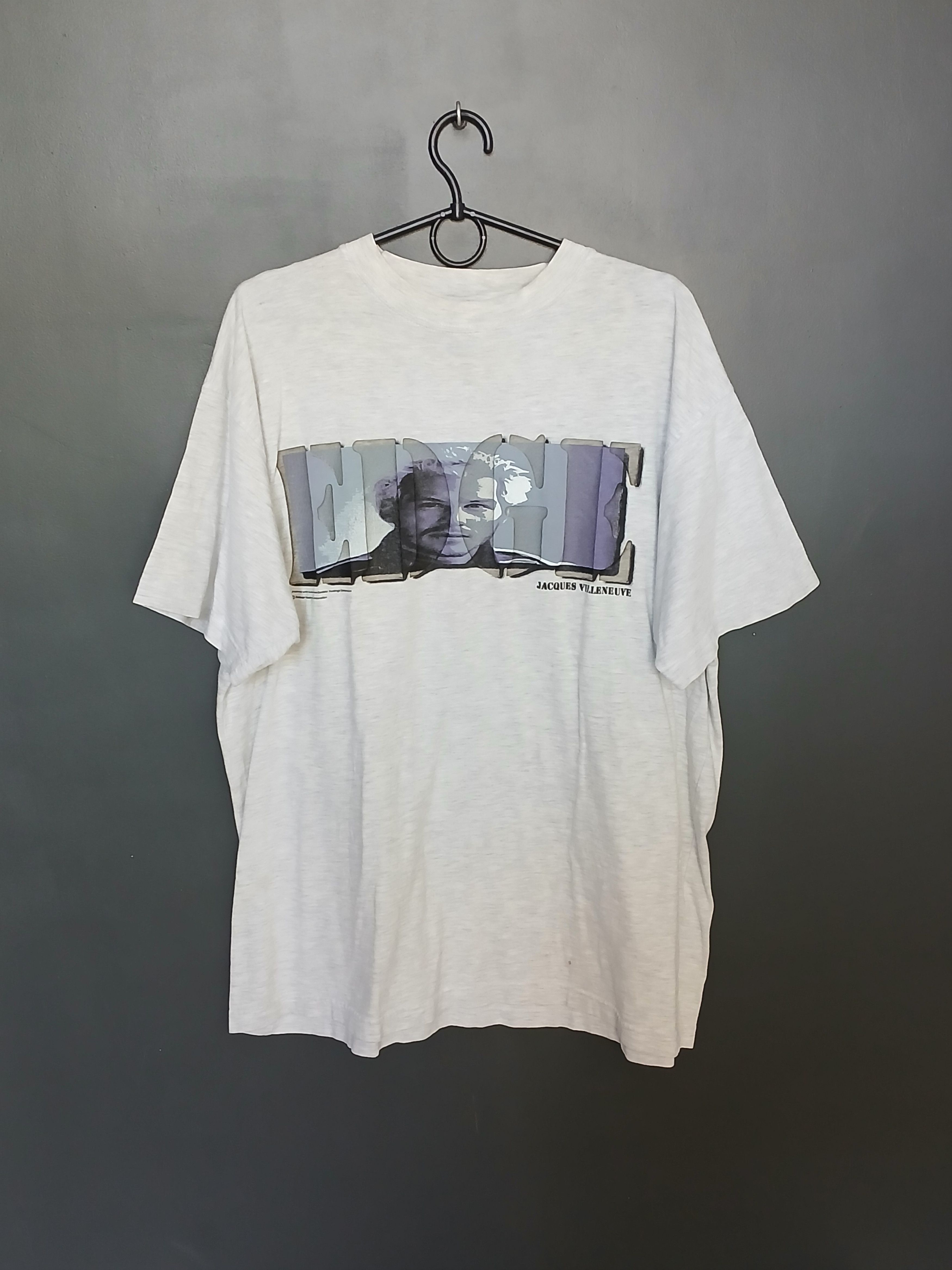 Formula 1 × Vintage Vintage Jacques Villeneuve F1 Racing T-Shirt Size US L / EU 52-54 / 3 - 1 Thumbnail