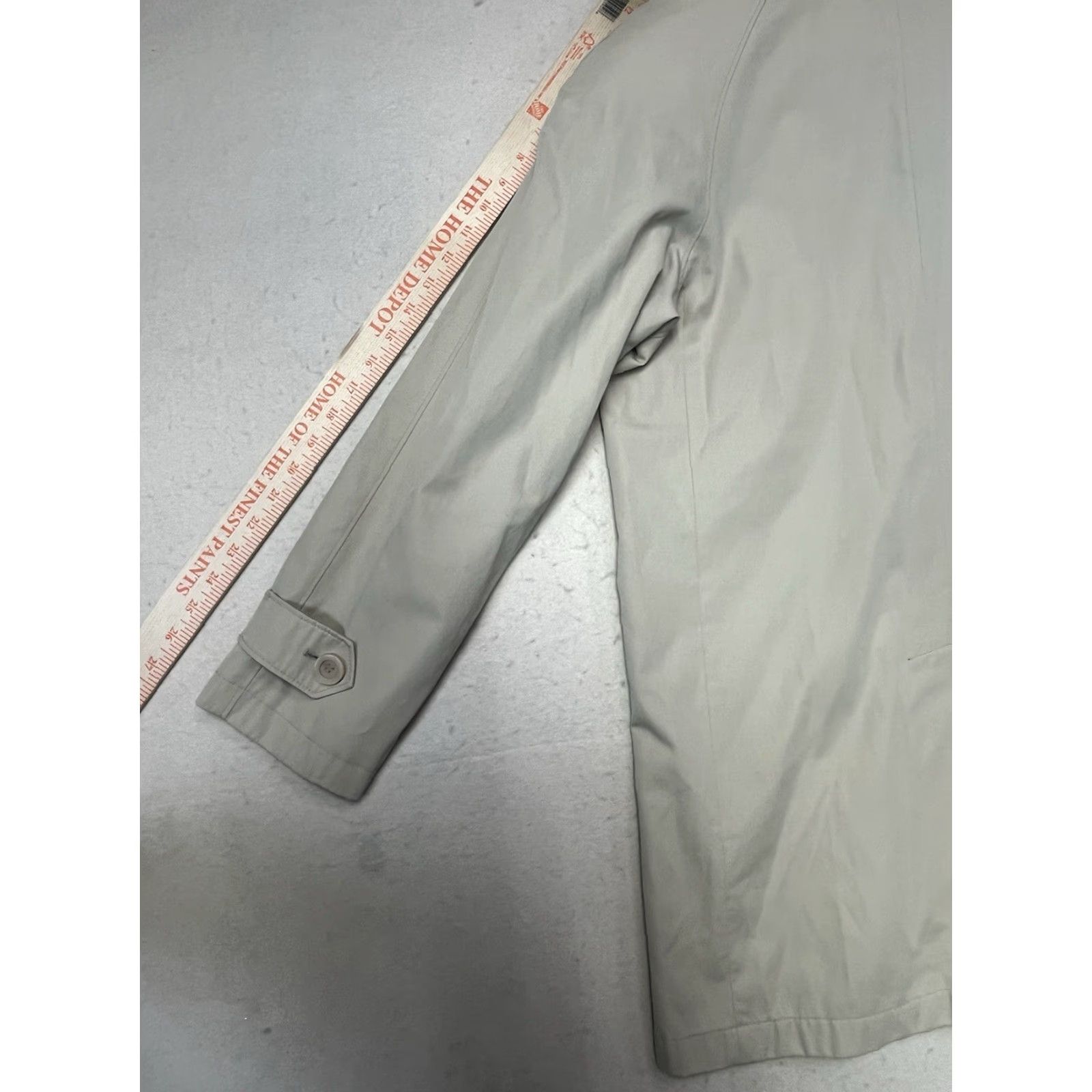 Talbots Talbots Tan Button Front Cotton Blend Hood Trench Coat Women's Size S Size S / US 4 / IT 40 - 5 Thumbnail