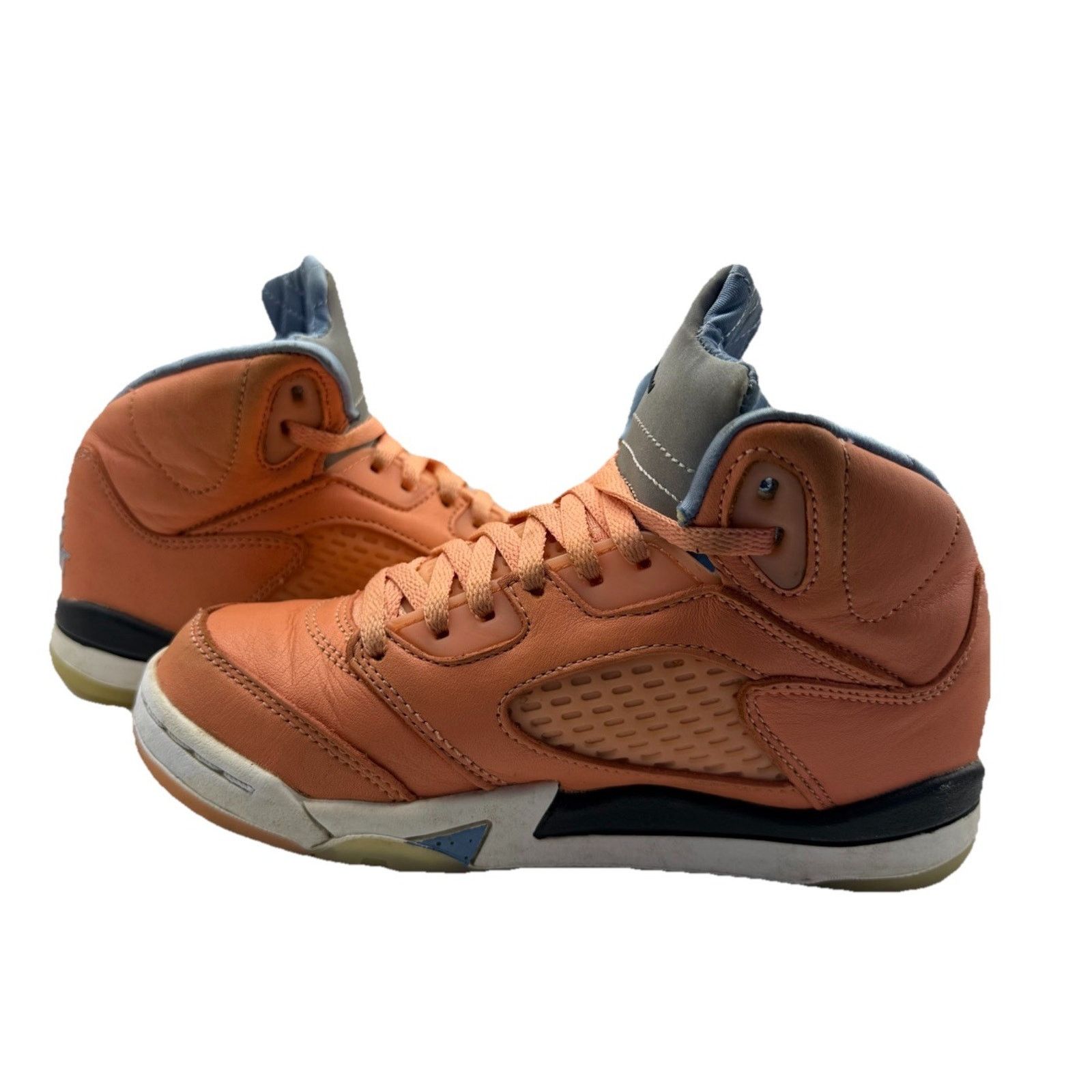 Jordan Brand Nike Air Jordan 5 Retro PS DJ Khaled Crimson Bliss Size 1.5y Size US 5 / EU 37 - 13 Thumbnail