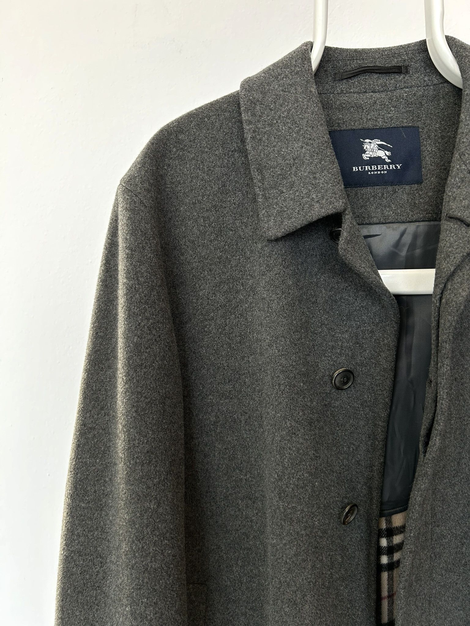 Burberry Burberry nova check lined wool and cashmere coat Size US L / EU 52-54 / 3 - 5 Thumbnail