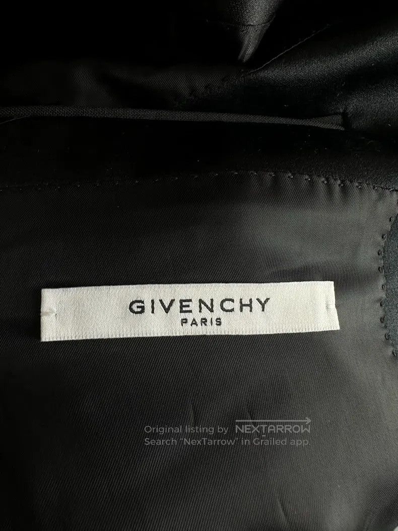 Givenchy Givenchy Size46 Pearl Collar Suit Jacket Size US M / EU 48-50 / 2 - 4 Thumbnail