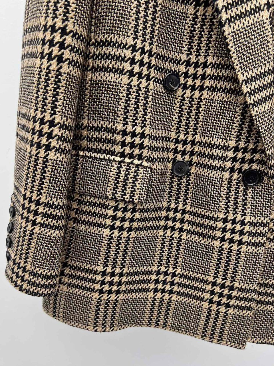 Yves Saint Laurent Yves Saint Laurent Wool Blazer Jacket YSL Vintage Coat Size L / US 10 / IT 46 - 8 Thumbnail