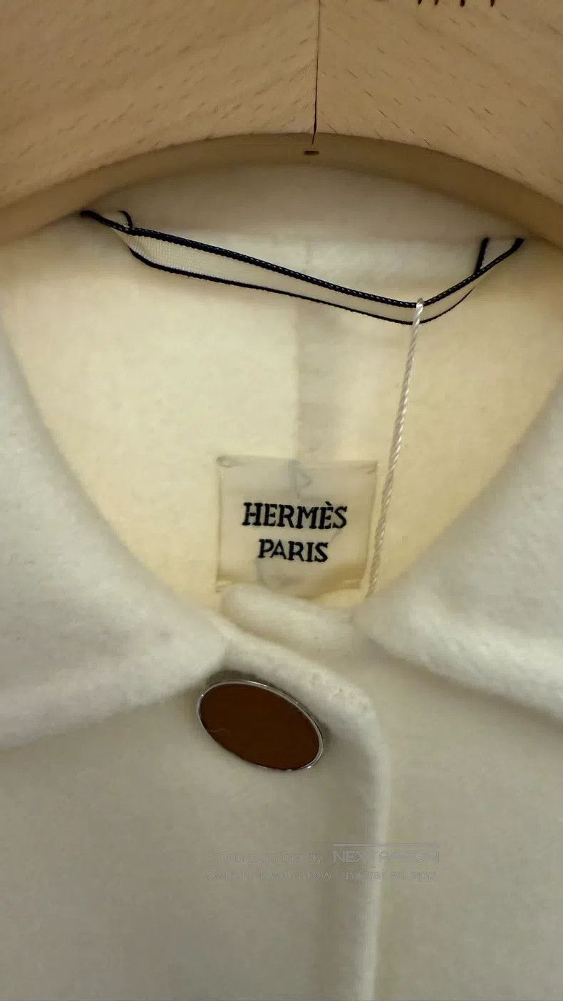 Hermes Hermes 2024 Fall/Winter Women's 100% Cashmere Coat Size XS / US 0-2 / IT 36-38 - 3 Thumbnail