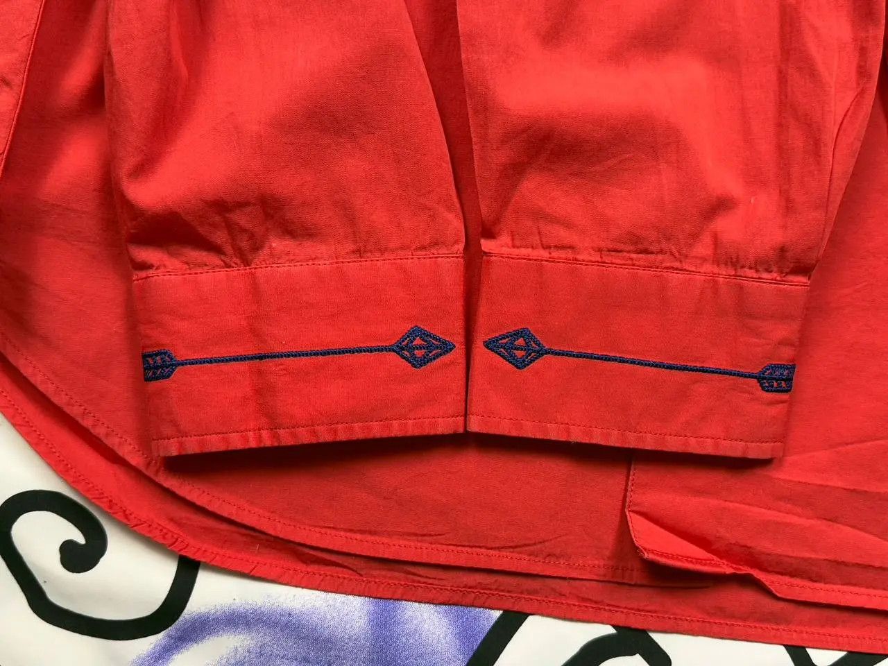 Vivienne Westwood Vivienne Westwood Arrow Arms button up shirt in red Size 52 Size US L / EU 52-54 / 3 - 5 Thumbnail