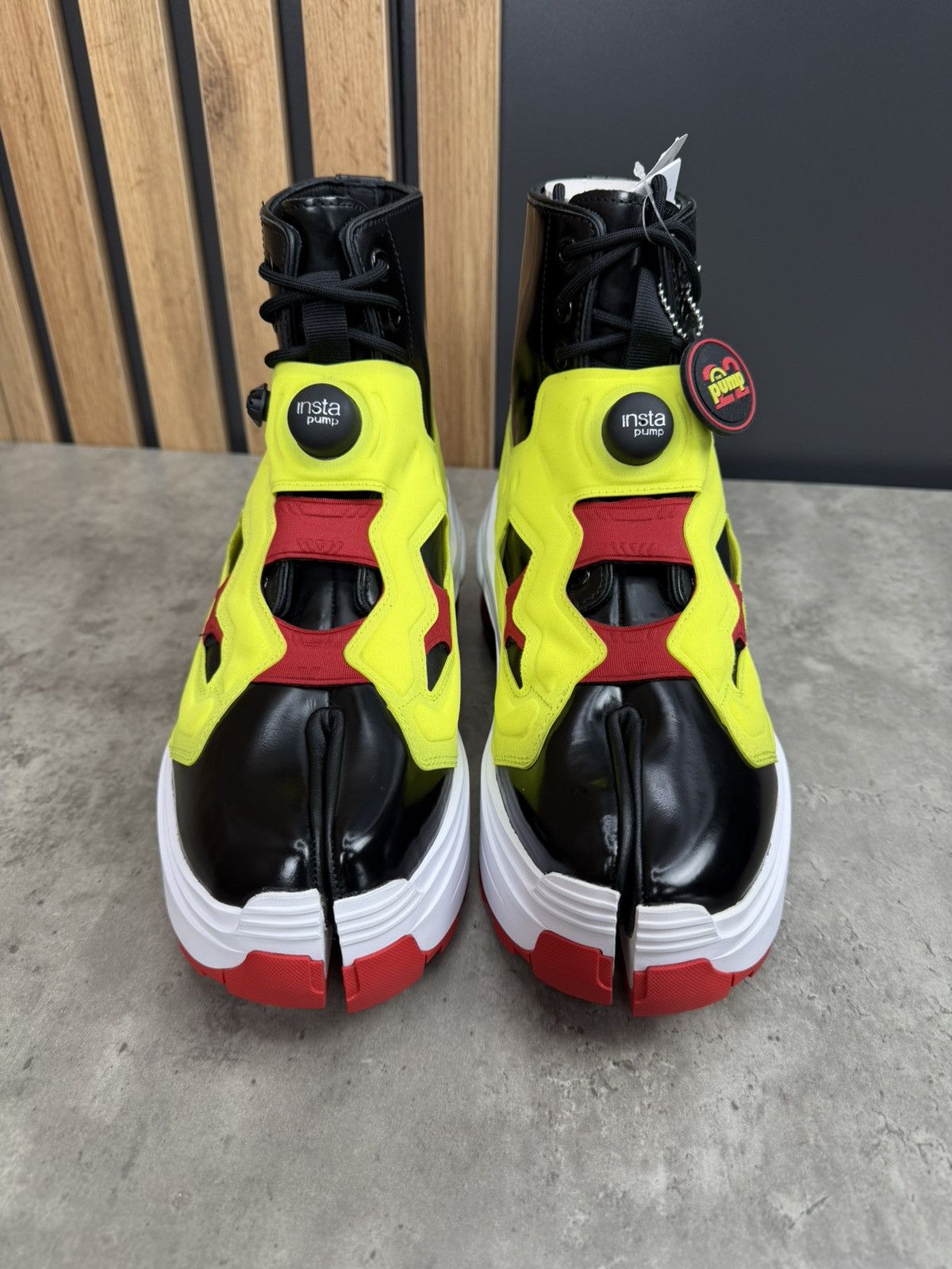 Maison Margiela Maison Margiela x Reebok Tabi Instapump Fury Oxford High Size US 10 / EU 43 - 9 Thumbnail