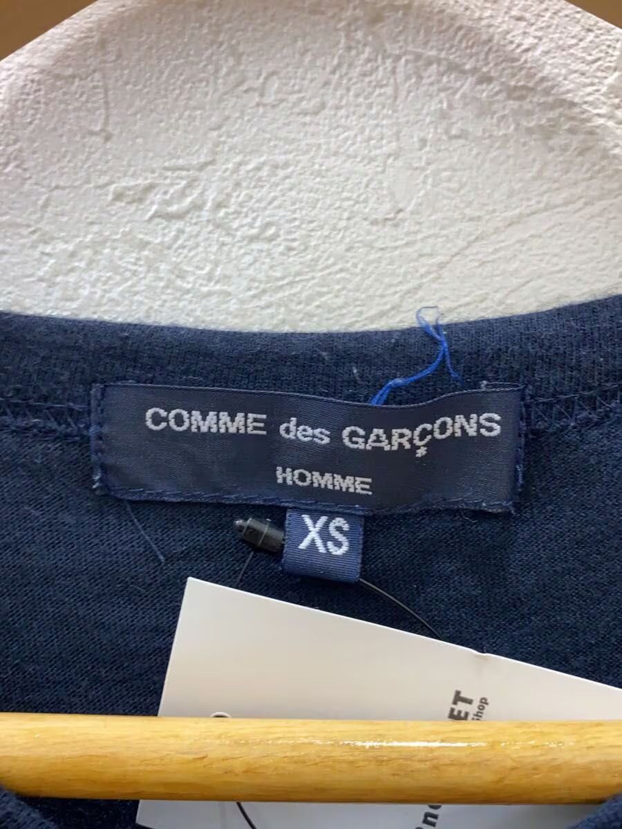 Comme des Garcons Homme AW09 Archive V Neck Patchwork Long Sleeve Tee Size US XS / EU 42 / 0 - 5 Thumbnail