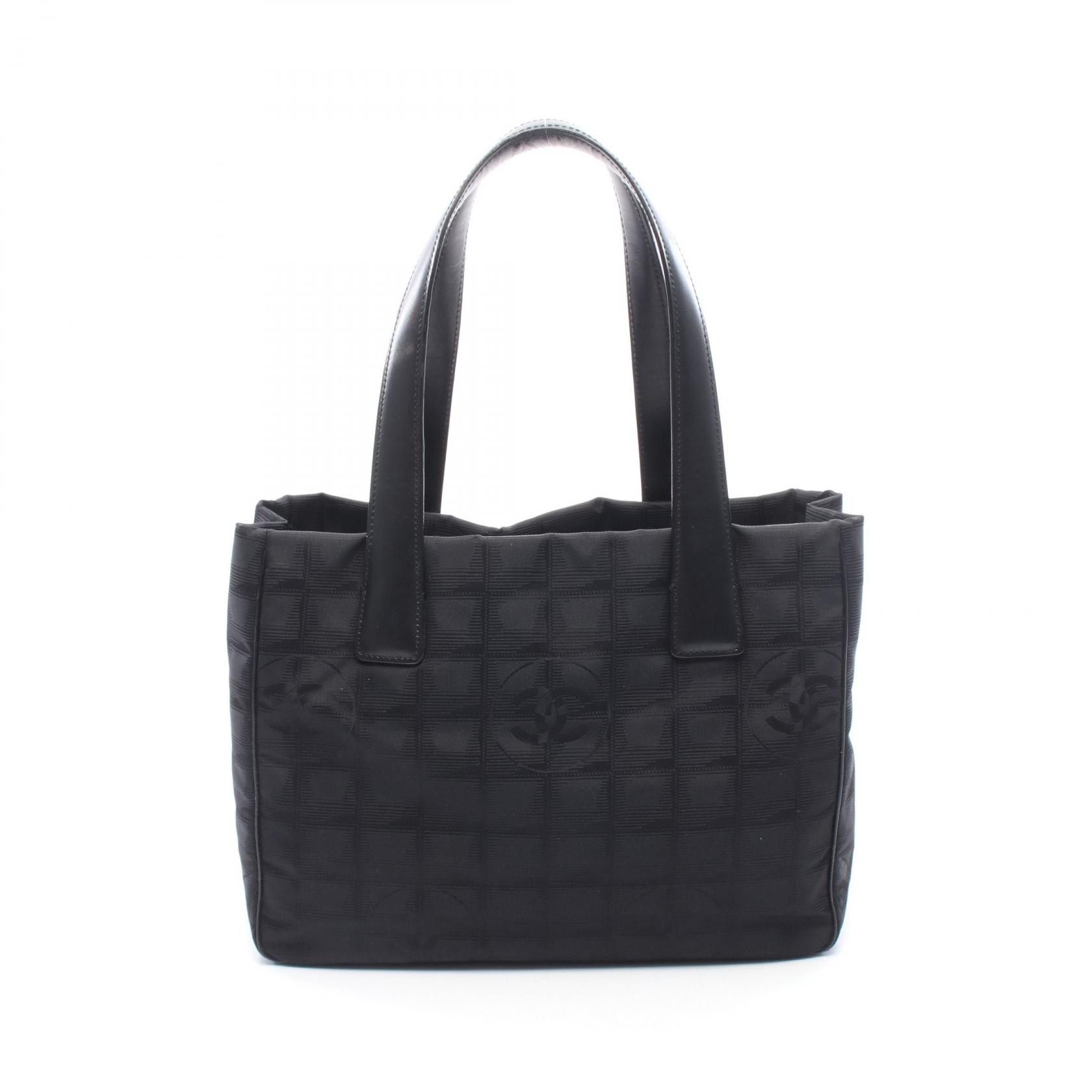 Chanel Chanel CHANEL New Travel Line Nylon Canvas Leather Tote Bag Leather Tote Bag A20457 DUTY FREE for USA Size ONE SIZE - 1 Thumbnail