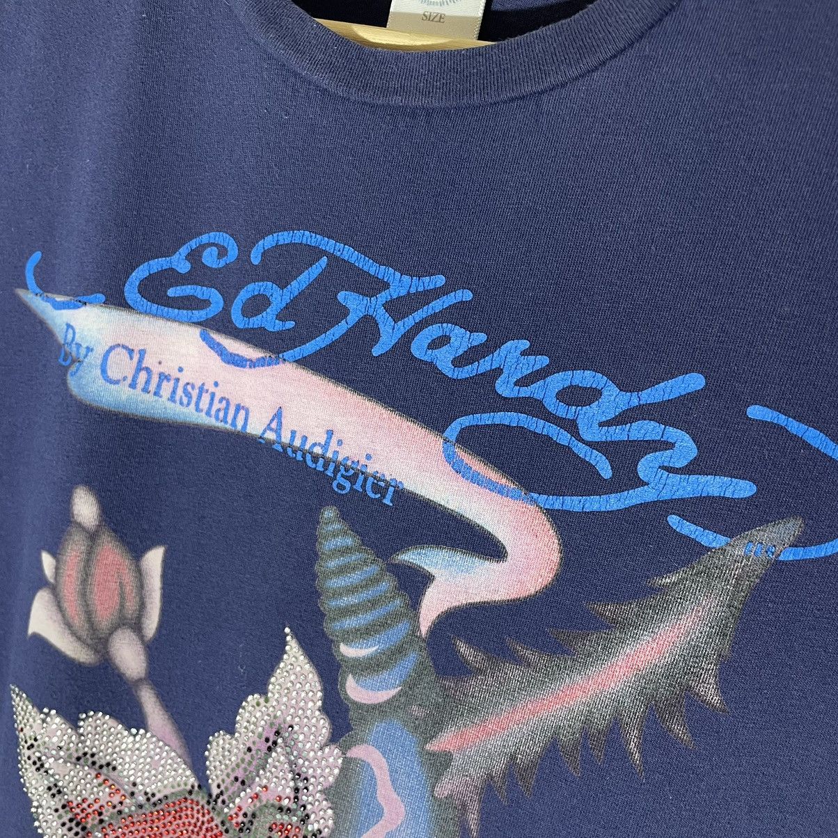 Ed Hardy × Vintage Ed Hardy vintage streetwear T shirt Size L / US 10 / IT 46 - 5 Thumbnail