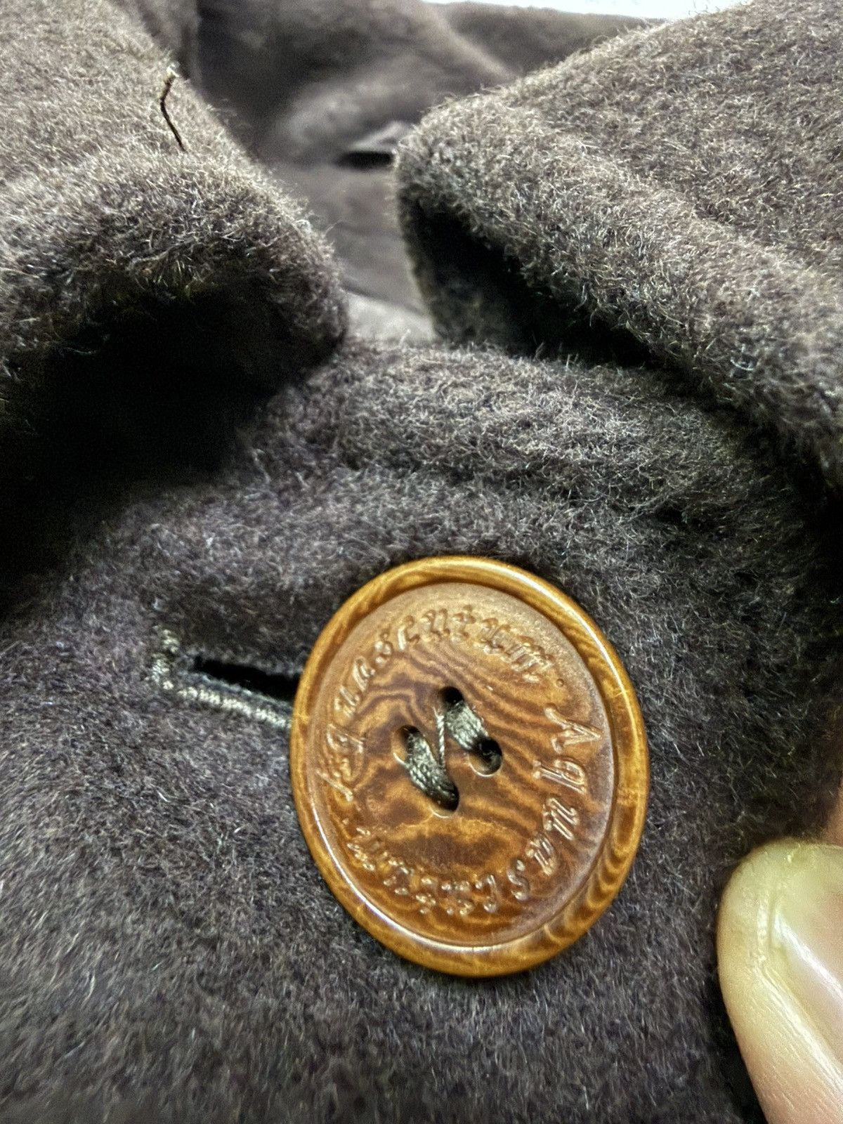 Aquascutum Aquascutum Made In England Wool Long Coat Jacket Brown Size US M / EU 48-50 / 2 - 6 Thumbnail