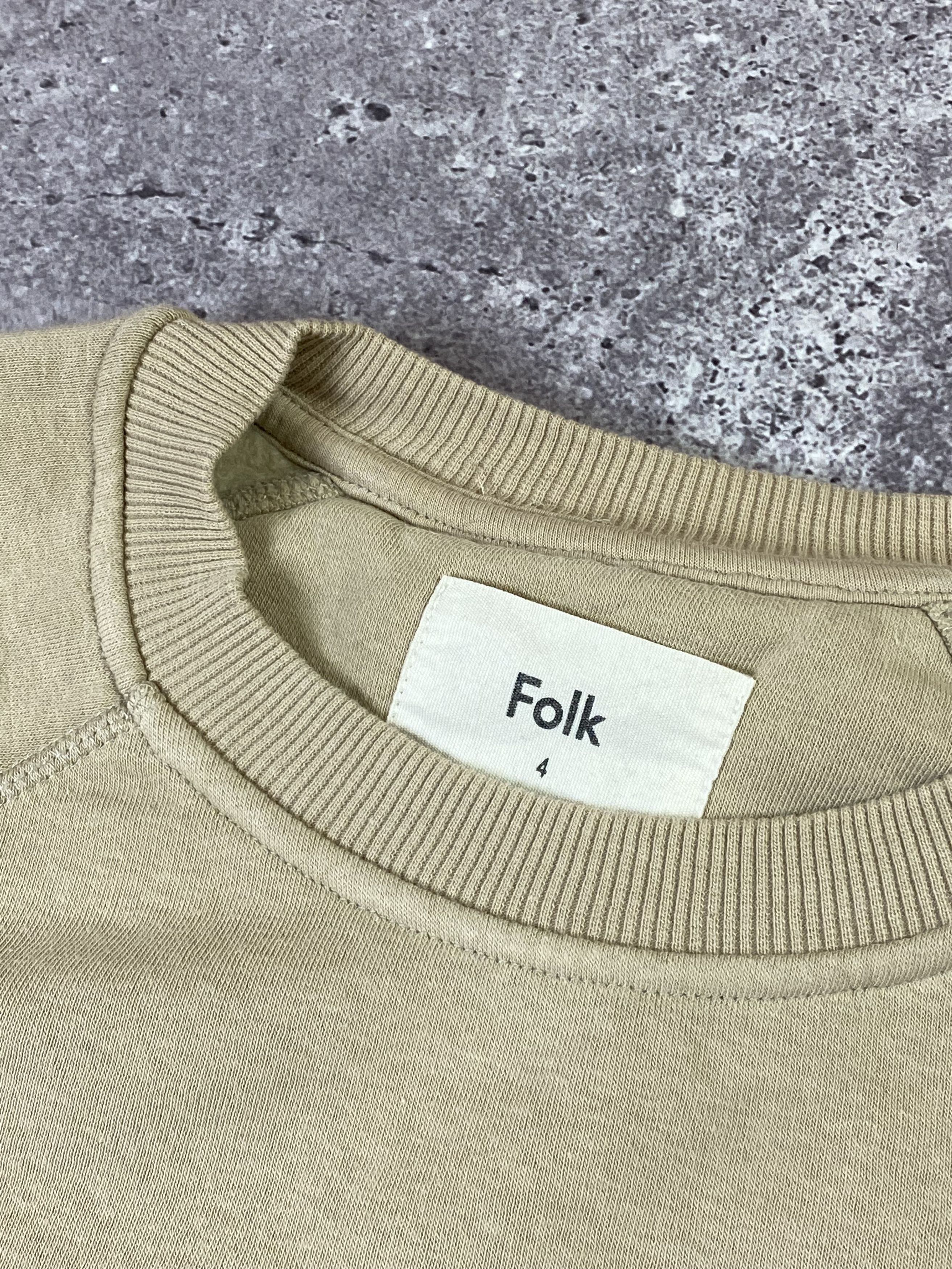 Folk Folk Sand Sweatshirt Logo Size 4 Size US XL / EU 56 / 4 - 4 Thumbnail