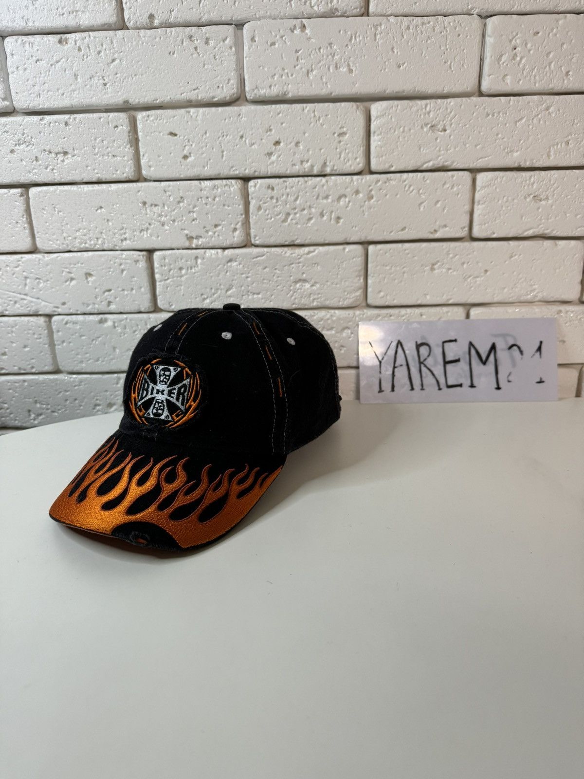 Other Biker vintage cap hat Size ONE SIZE - 1 Thumbnail