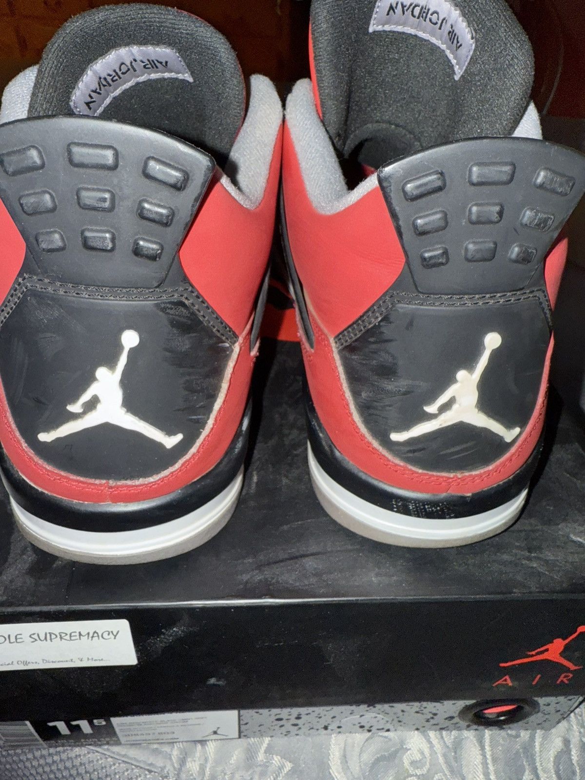 Jordan Brand Air Jordan retro 4 Size US 10.5 / EU 43-44 - 8 Thumbnail