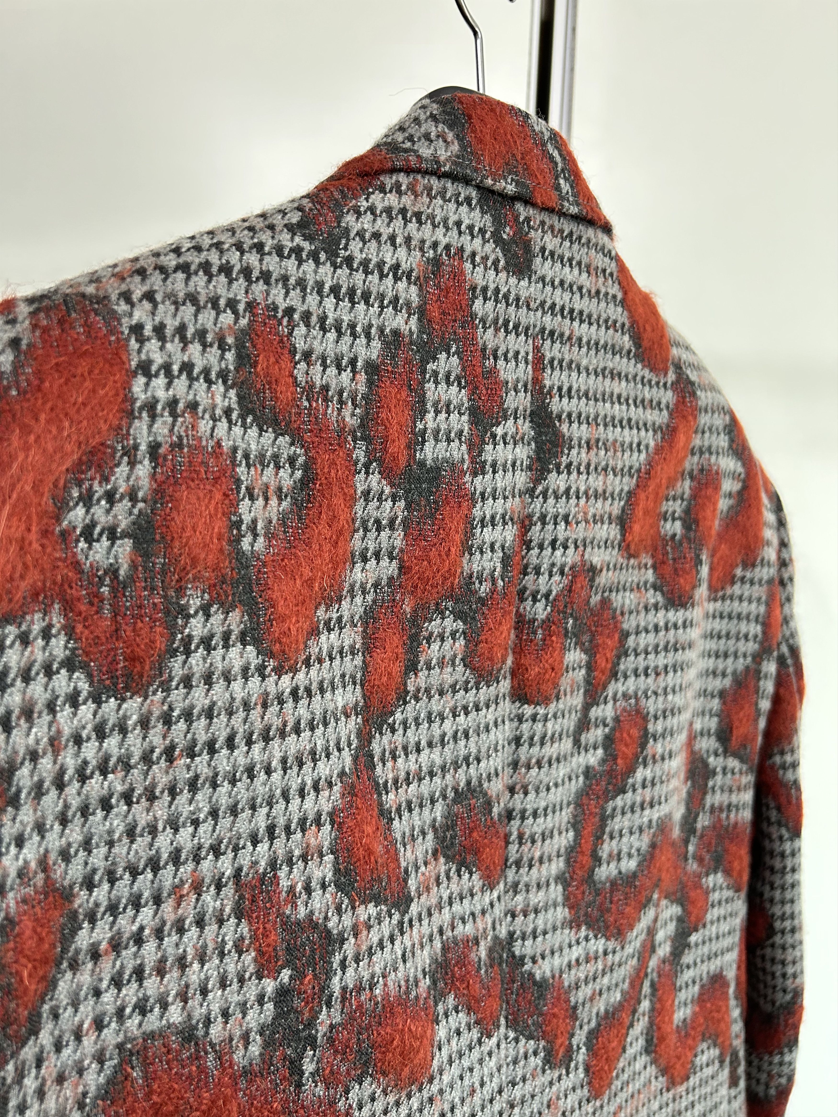 Maison Margiela MAISON MARGIELA Flame Punching Wool Coat Size US M / EU 48-50 / 2 - 4 Thumbnail