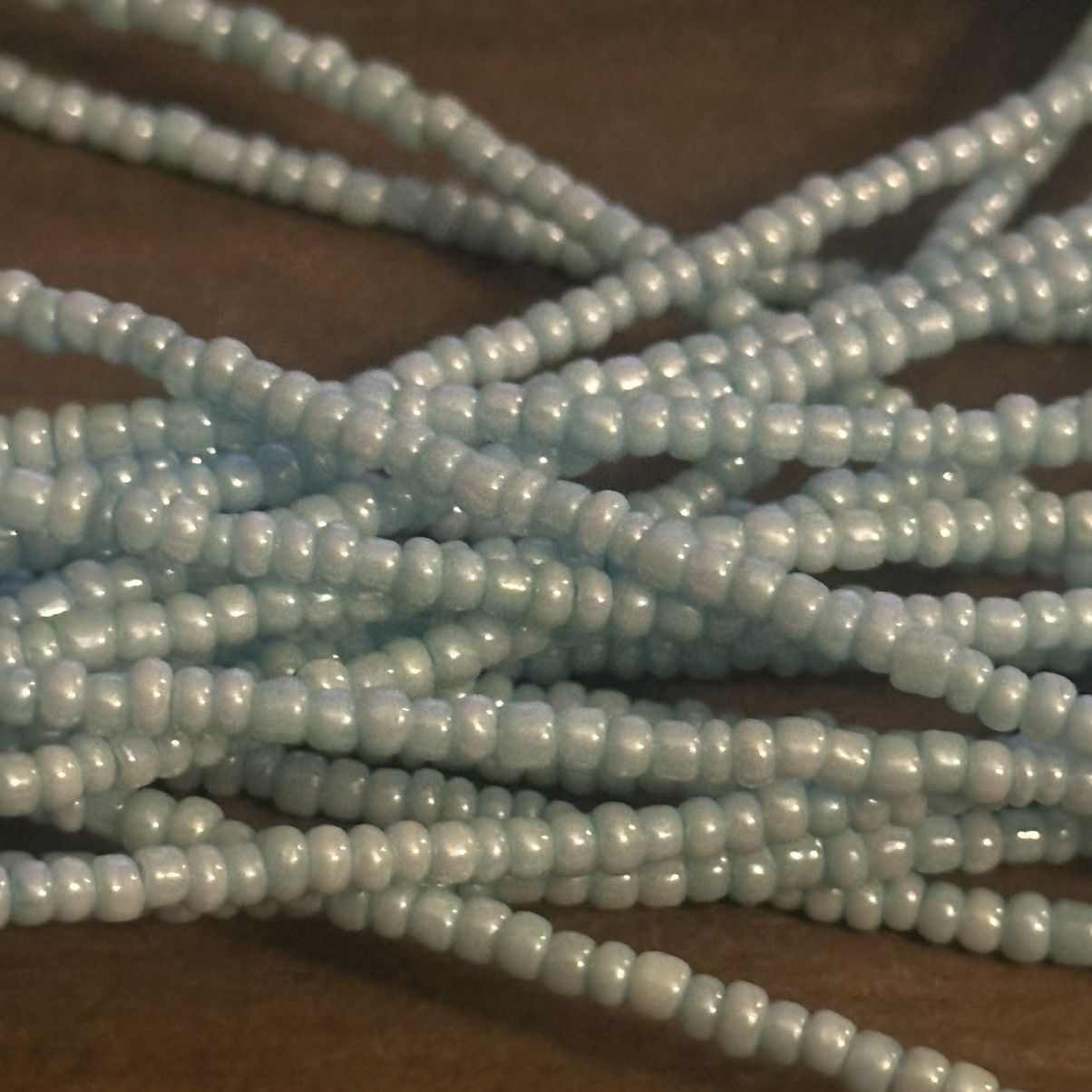 Other Aqua blue multi strand seed bead necklace Size ONE SIZE - 3 Thumbnail